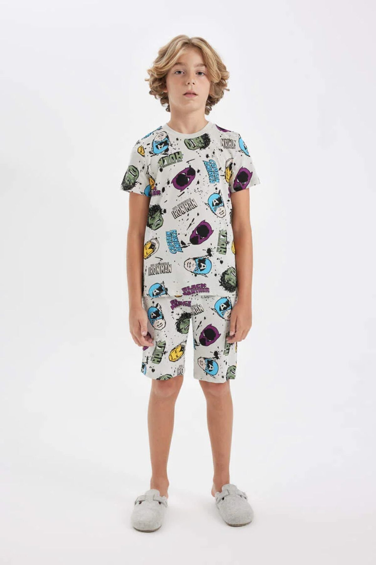 ست پیژامه پسرانه دفاکتو | D1219A8GR107mc Defacto - Image 2