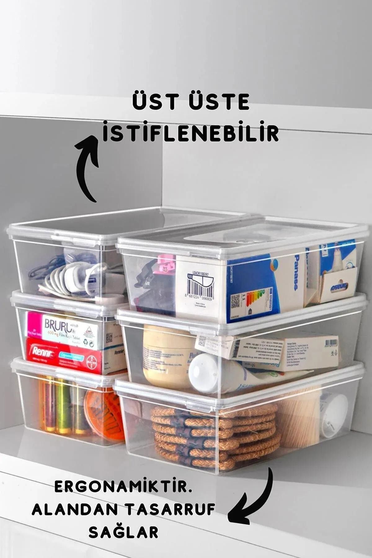 Çelik Express-2 Liter Large Storage Container Suitable for Deep Freezer with Lid - Self and Wide Use 2