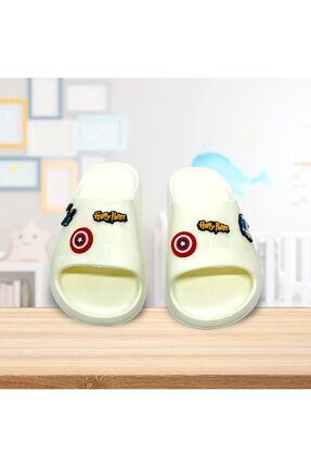 TrineBear Ortopedik Kaydırmaz Tabanlı Hayvan Batman Figürlü Çocuk Sandalet Te...