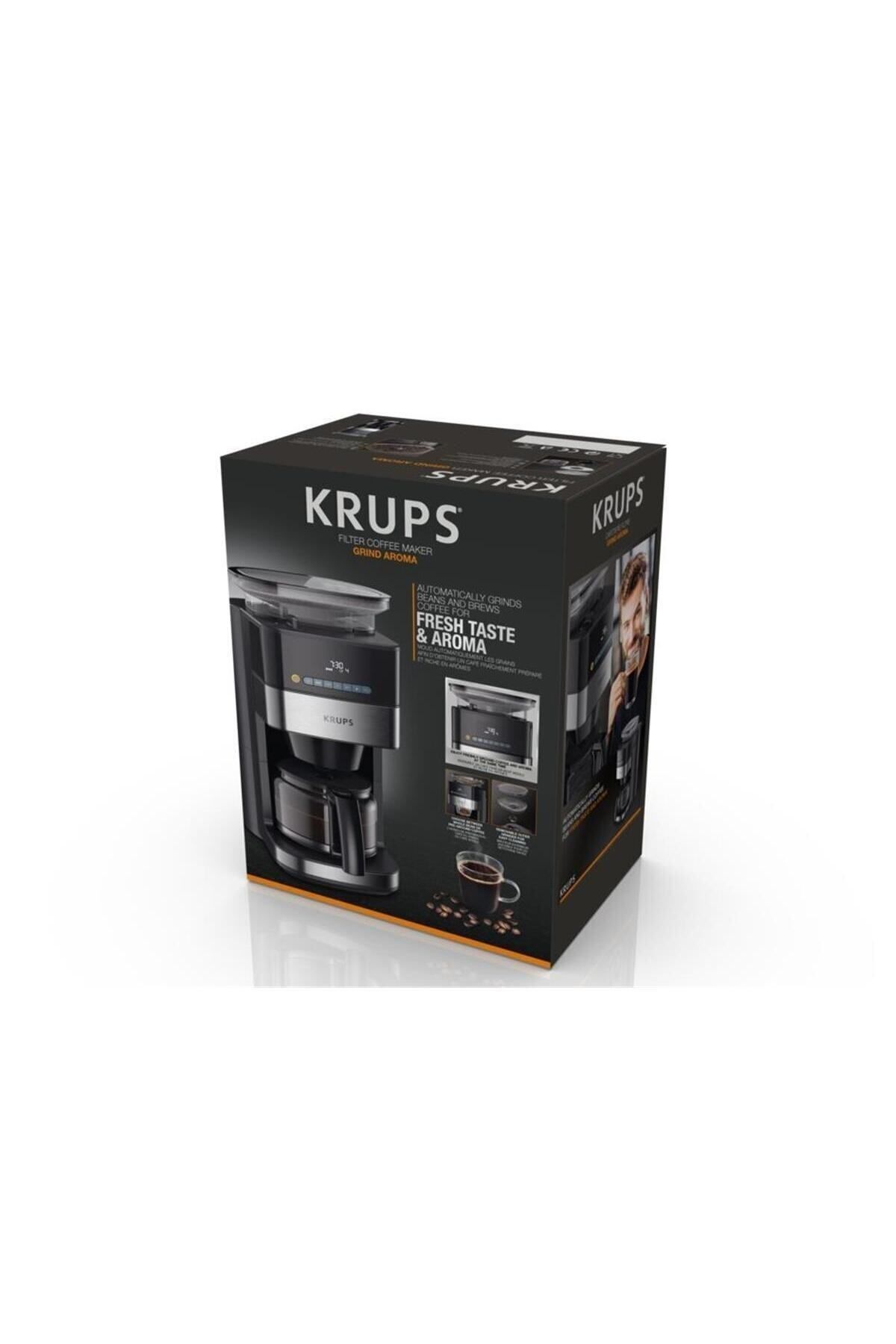 Krups-Filter Coffee Machine - with Grinder and Automatic 5