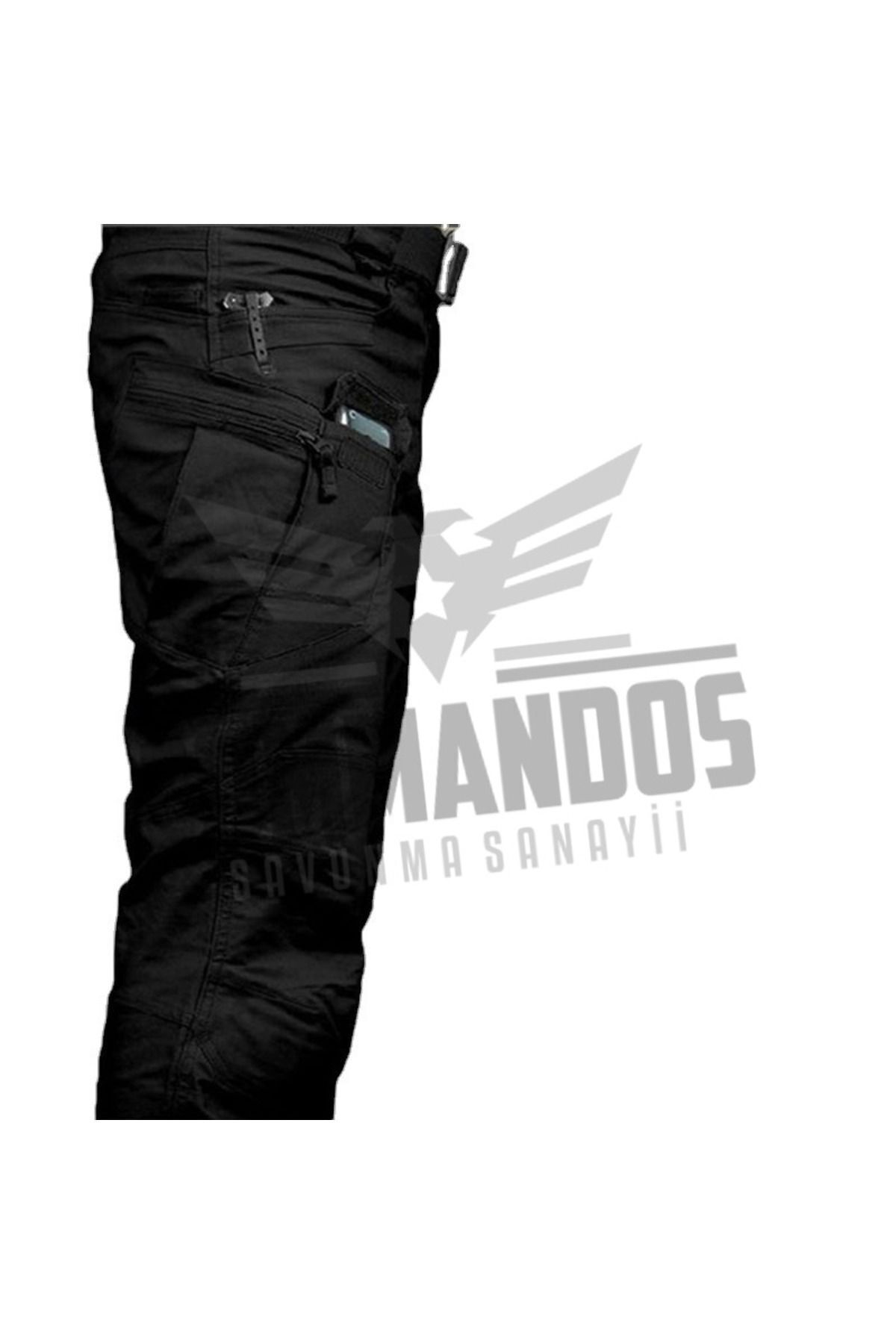 5.11 Tactical-Ανδρικό μαύρο παντελόνι τακτικής εξωτερικού χώρου 4