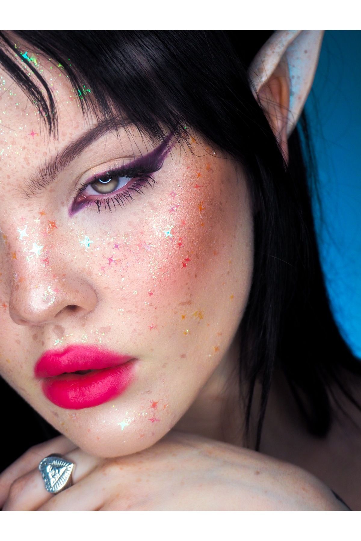 فضای سفید براق با فرم ژل The Glitter Lab