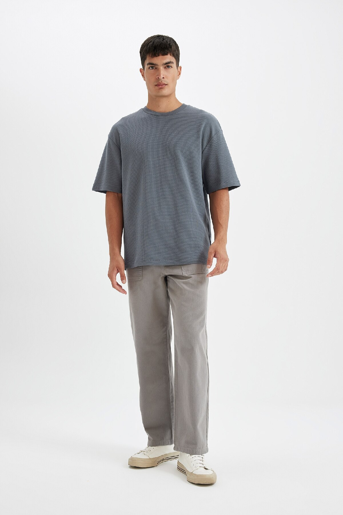 تی شرت مردانه دفاکتو | D2531AX24AU Defacto - Image 2