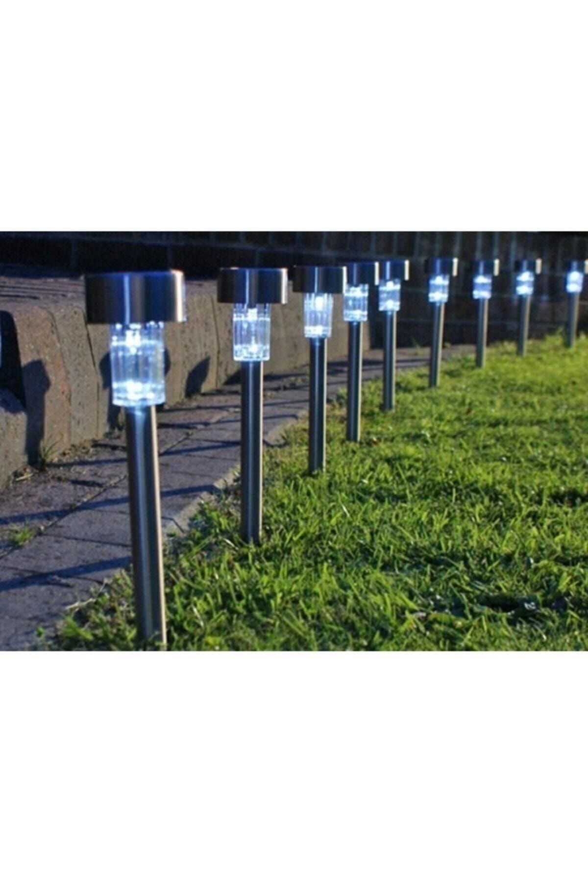 6 Adet Kablosuz Solar Bahçe Lambası 3