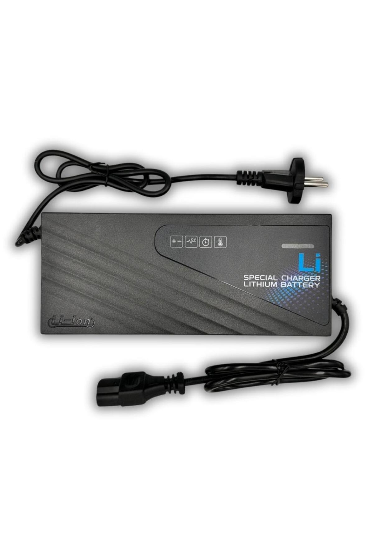 ORTEC 72V 5A Li-Ion ve LiFePO4 Akıllı Lityum Akü Şarj Cihazı