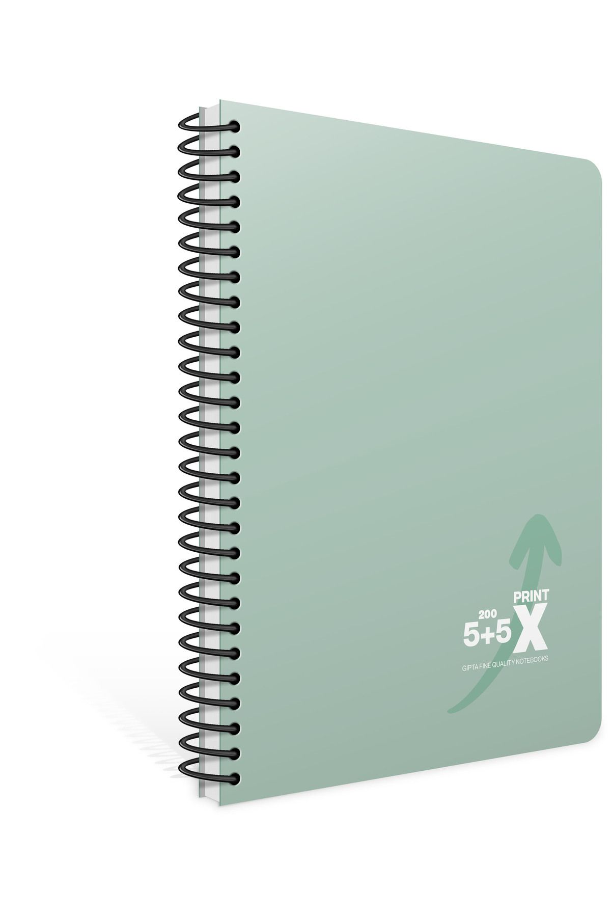 Gıpta-Prınt-x Spiral PP Covered Notebook - 17x24, 160 Sheets, 4+1 Checked+1 Ruled Separator 7