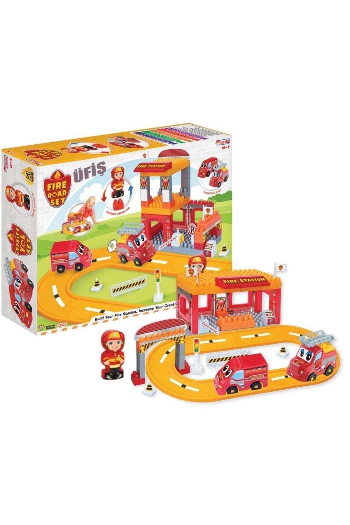 DEDE-FIRE FIRE ROAD SET 47 PIECES 1