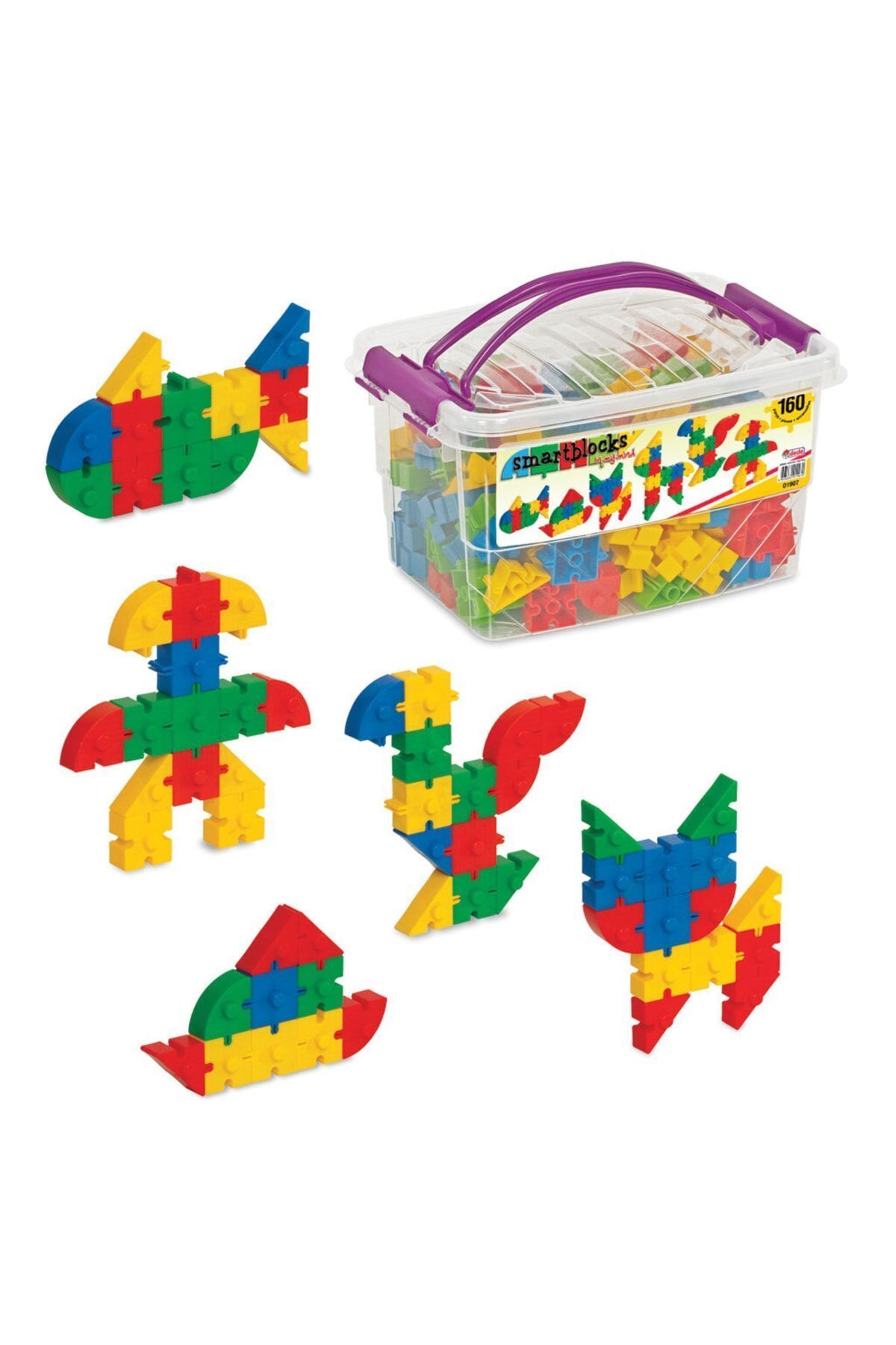 اسمارت بلاکس اسباب‌بازی (۱۶۰ تکه) - اسباب‌بازی‌ها - اسباب‌بازی - اسمارت بلاک - اسباب‌بازی هوشمند