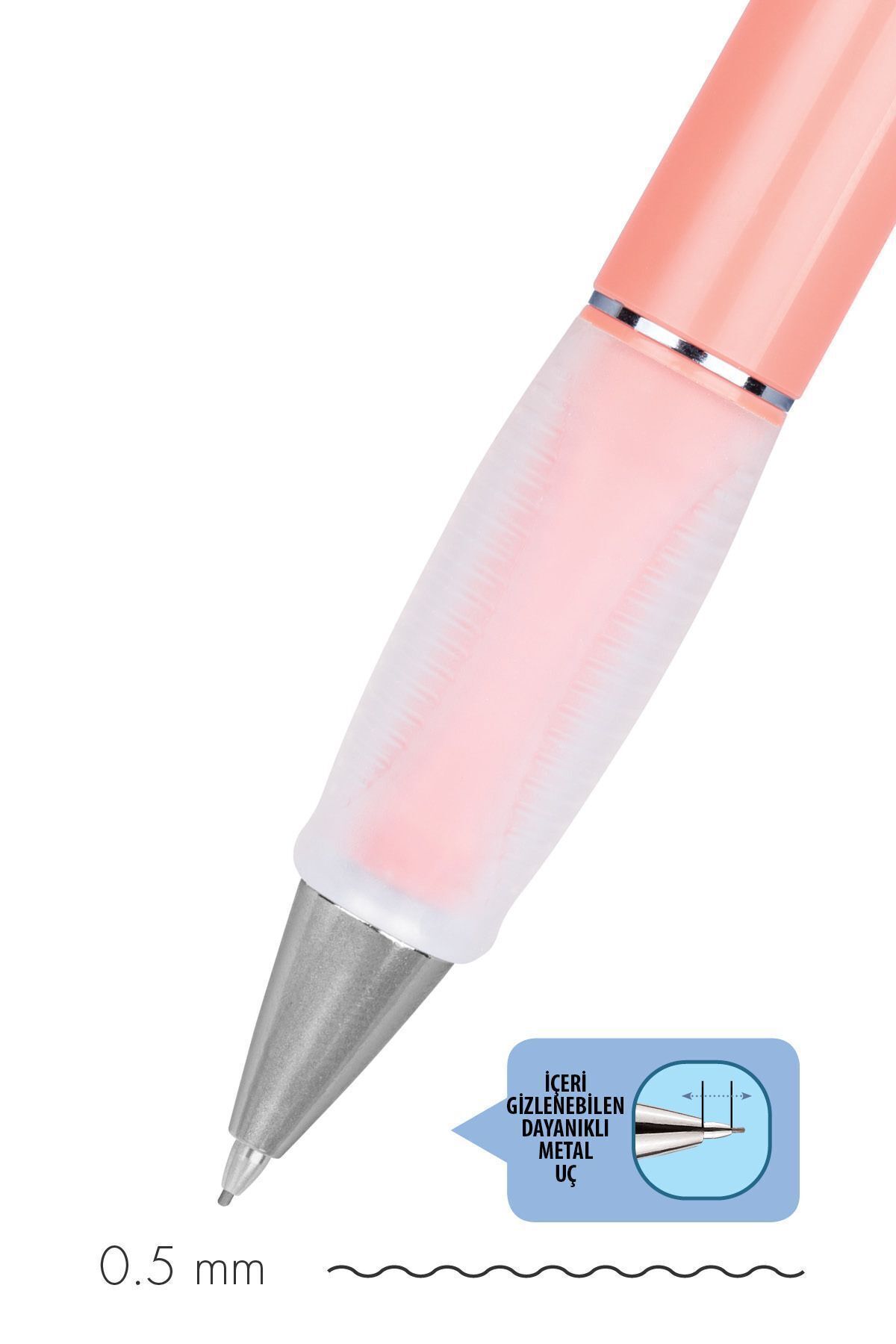 Serve-Deep 0.5 mm Coral Versatil Mechanical Pencil - Sv-Deep-05-Mc 3