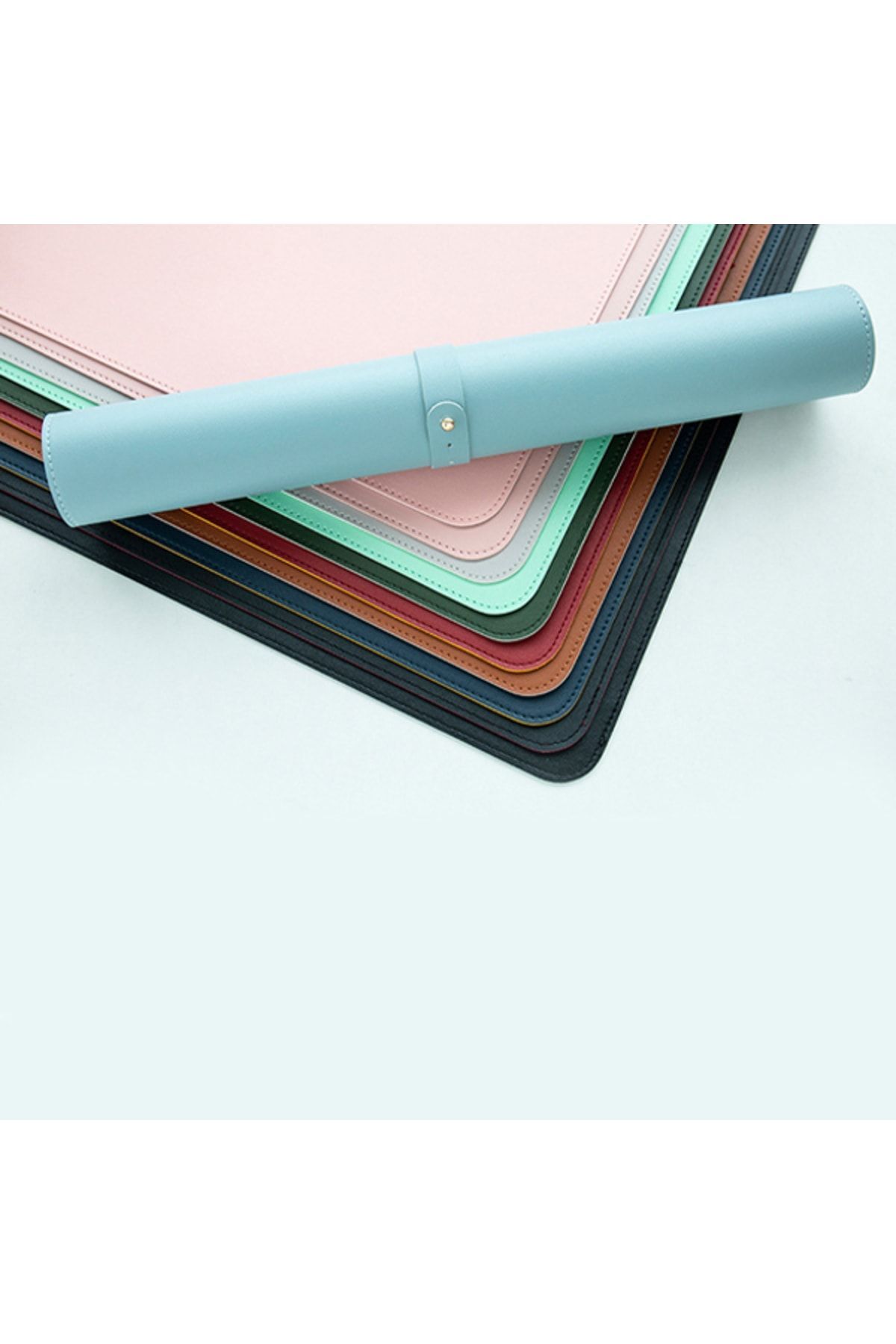 Su Geçirmez Deri Mouse Pad 80*40 Cm Siyah 2