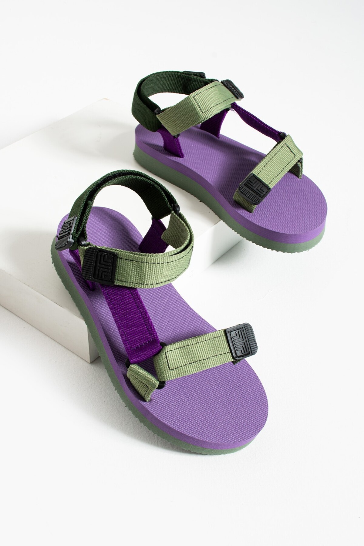 صندل زنانه بنفش Bermody | BER2200101SAN اورجینال - تصویر 4