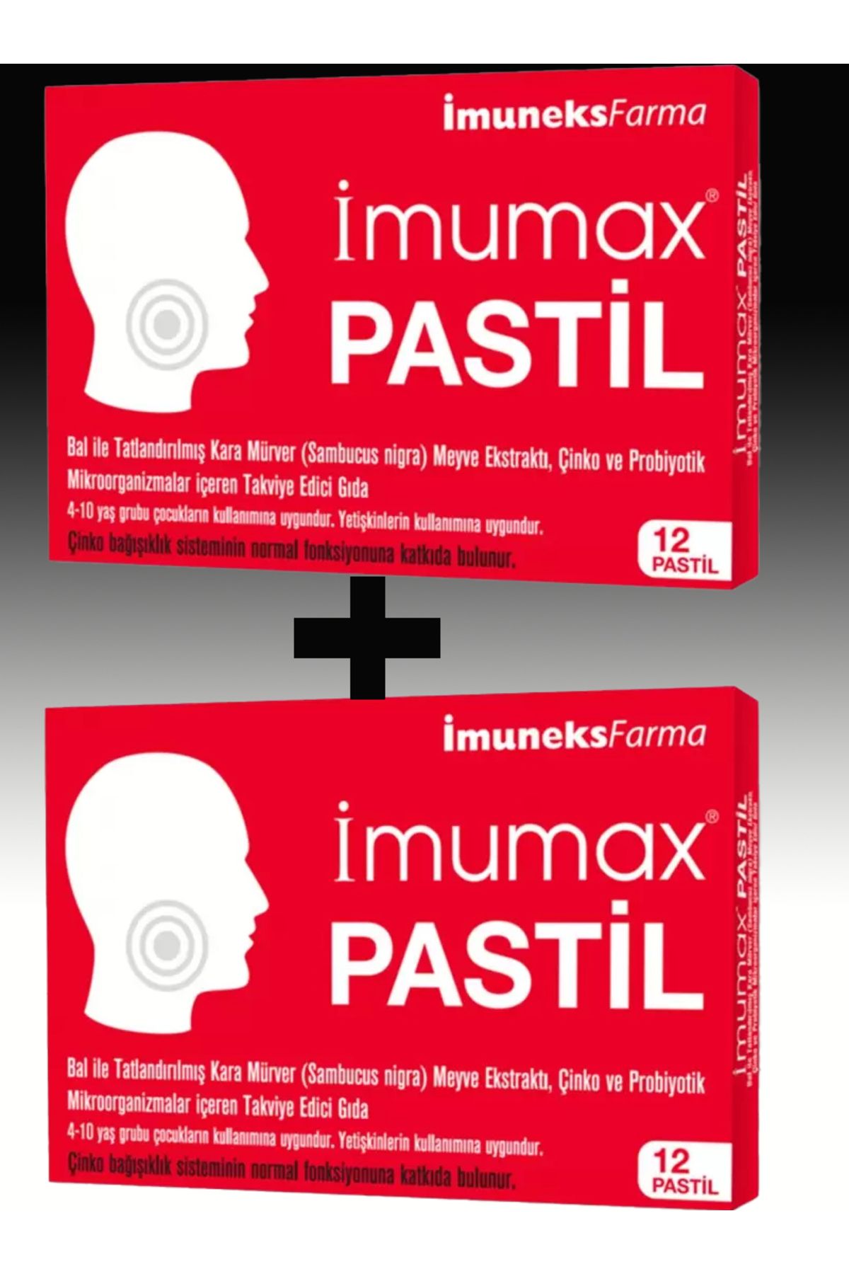 Imuneks İmuneks Imumax Pastil 12 Adet X2
