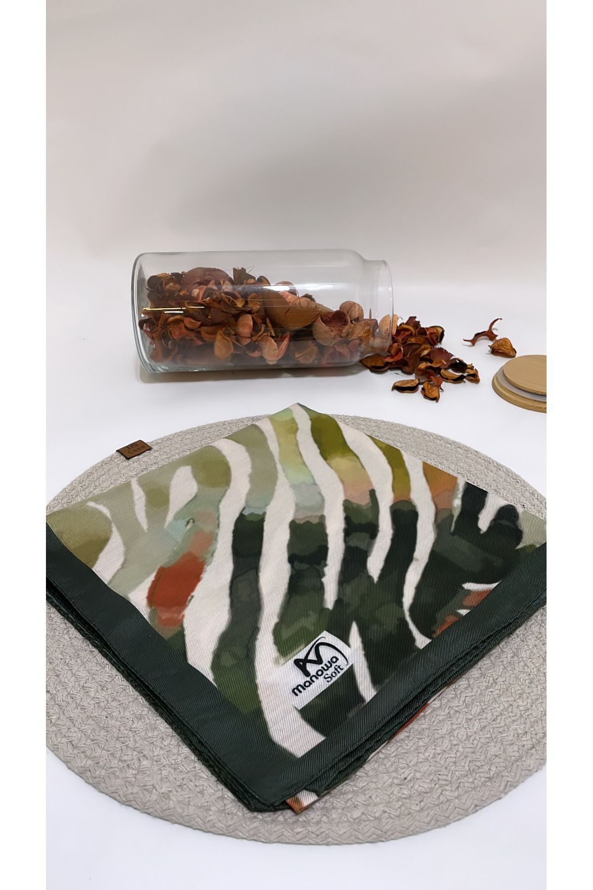 Onur-Zebra Patterned Soft Scarf - Great Fabric, Quality Product, Summer Scarf 3