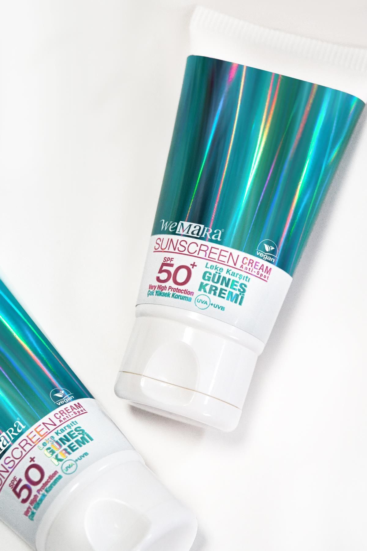کرم ضد آفتاب ضد لک وی مارا Spf 50 WeMara