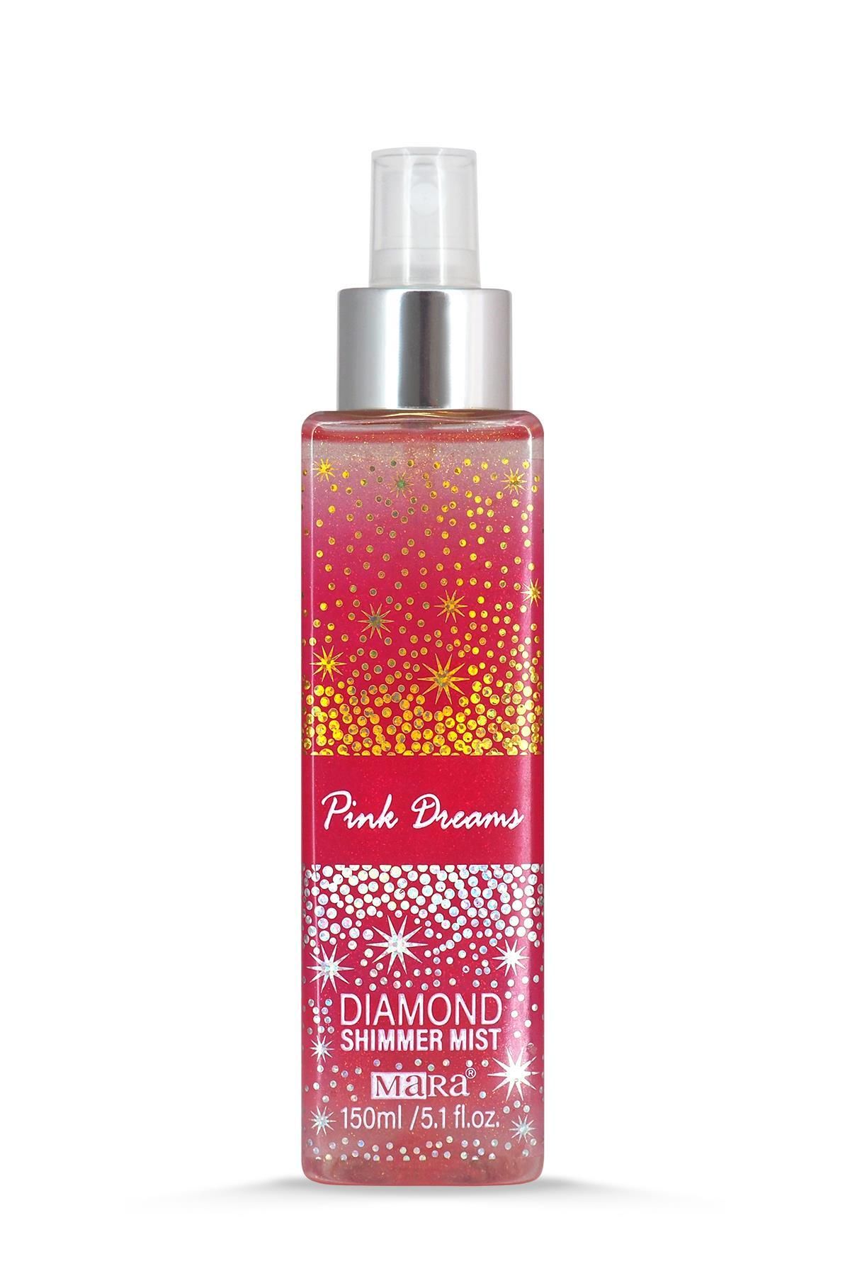 اسپری بدن Pink Dreams Diamond Shimmer Mist Mara