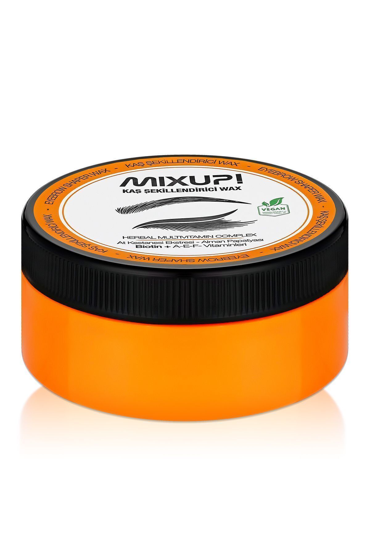Mixup-3-Piece Eyebrow Shaping Non-Remains - Fixing Wax with Laminating Effect 50 ml 1