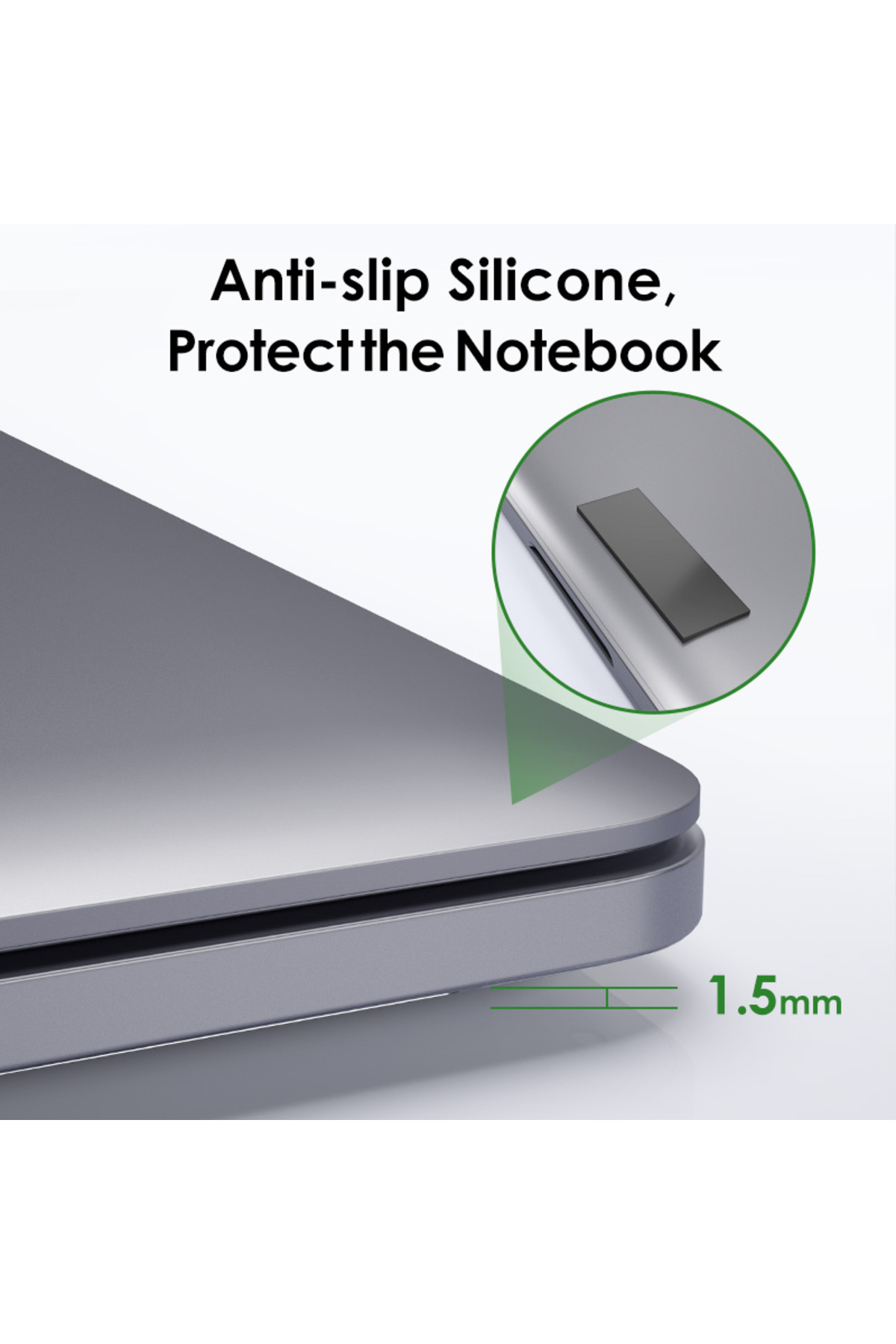 Licheers Lc-344 Alüminyum Laptop Notebook Macbook Stand 10-17 Inç 7