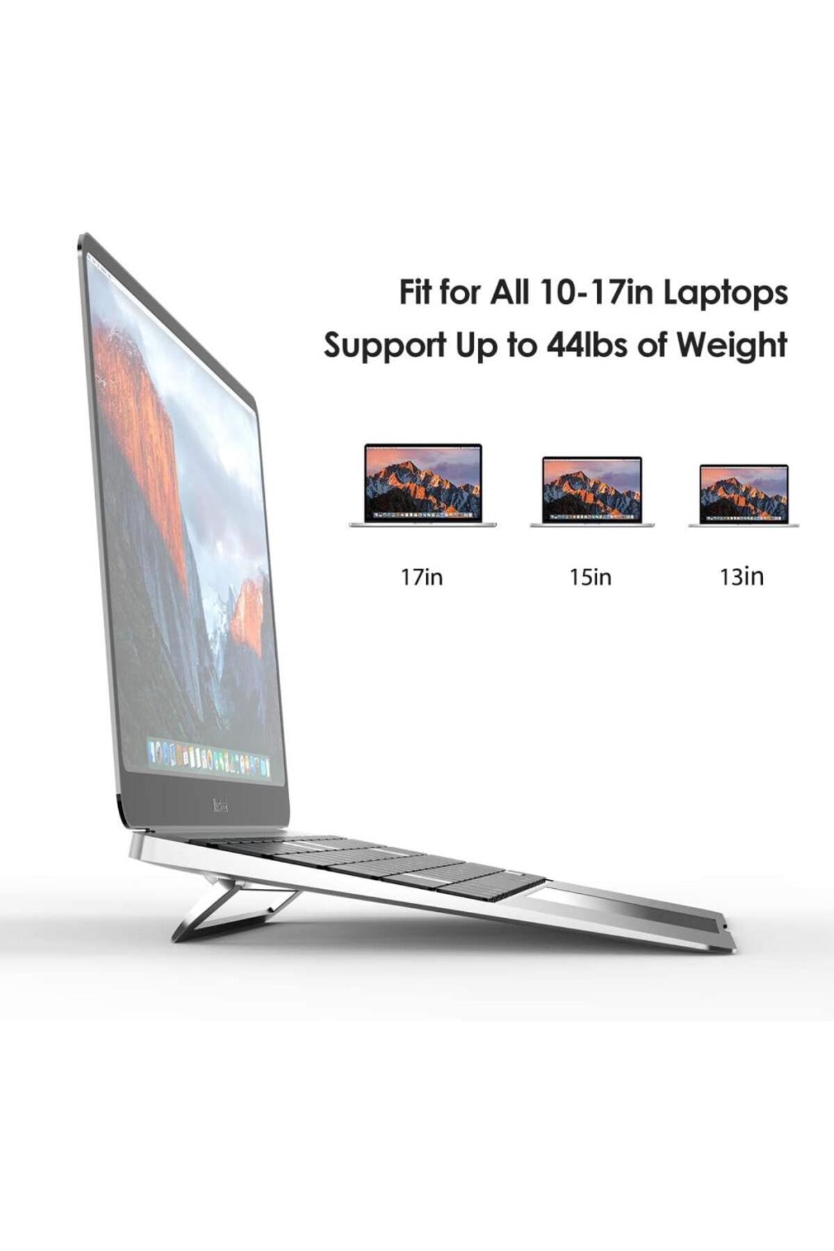 Licheers Lc-344 Alüminyum Laptop Notebook Macbook Stand 10-17 Inç 2