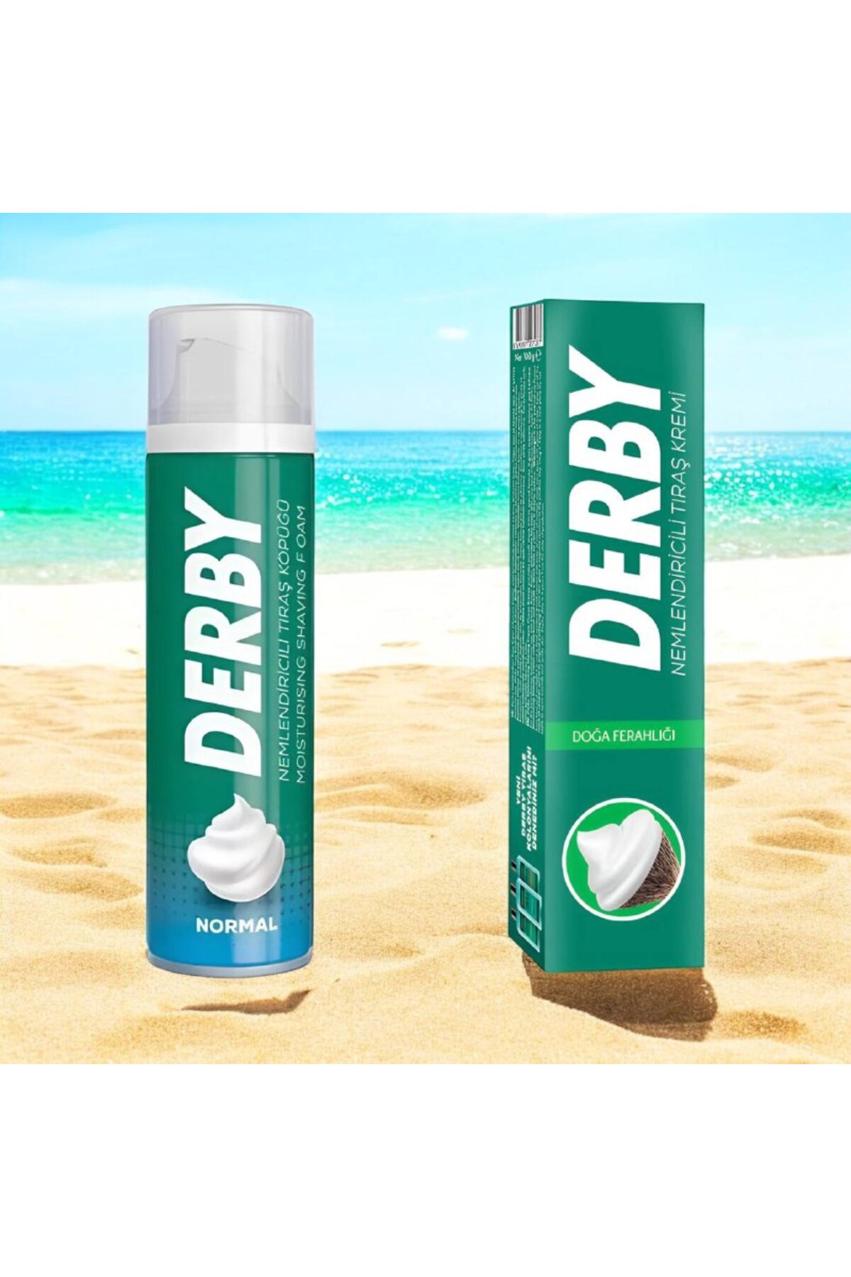 Derby Tıraş Köpüğü 200 ml & Mucize Tıraş Kremi Nemlendirici Krem 100 gr 2'li Set — TYC564646456 — تصویر 4 از 4