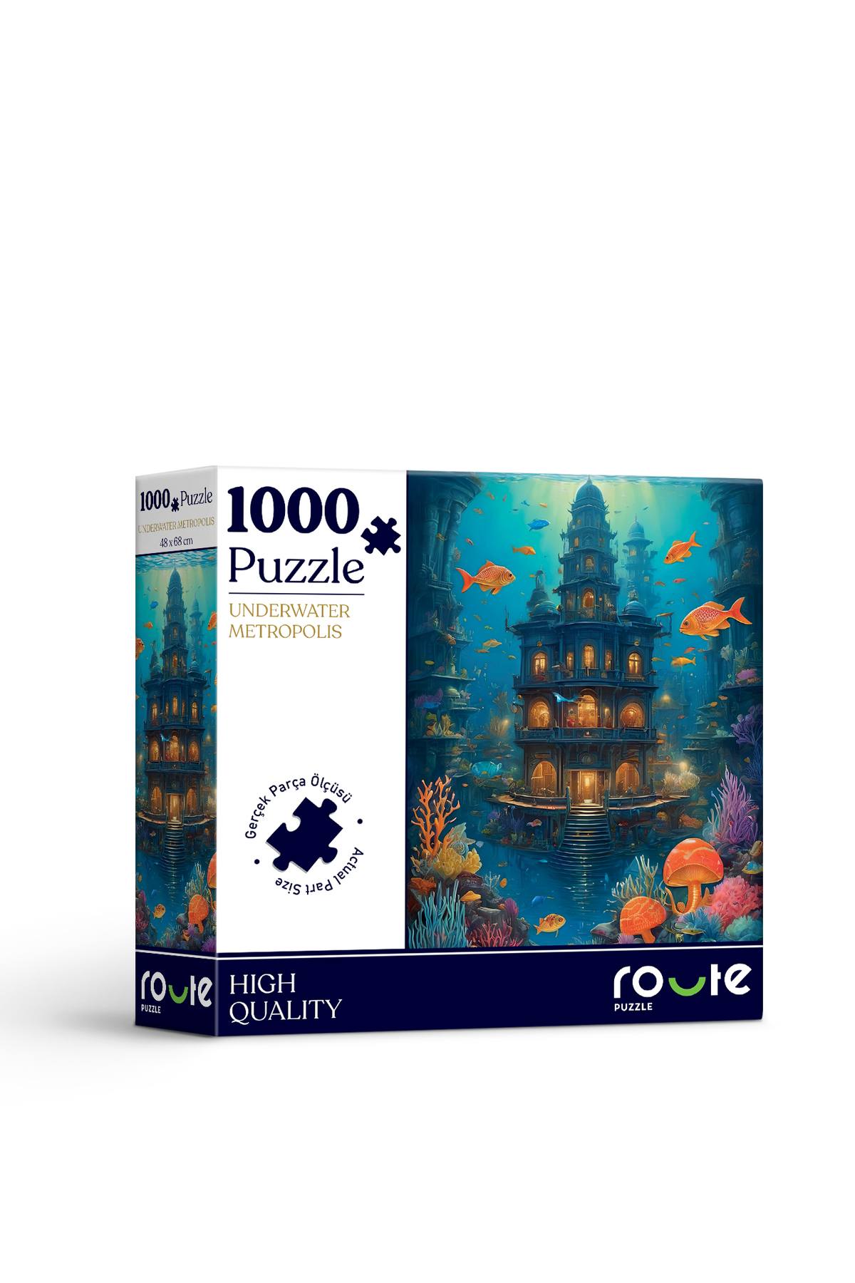 Libellud – Puzzle Dixit Collection Sirène En Amour – 1000 Pièces – 48x68 Cm – Carte Dixit Incluse – Dès 14 Ans