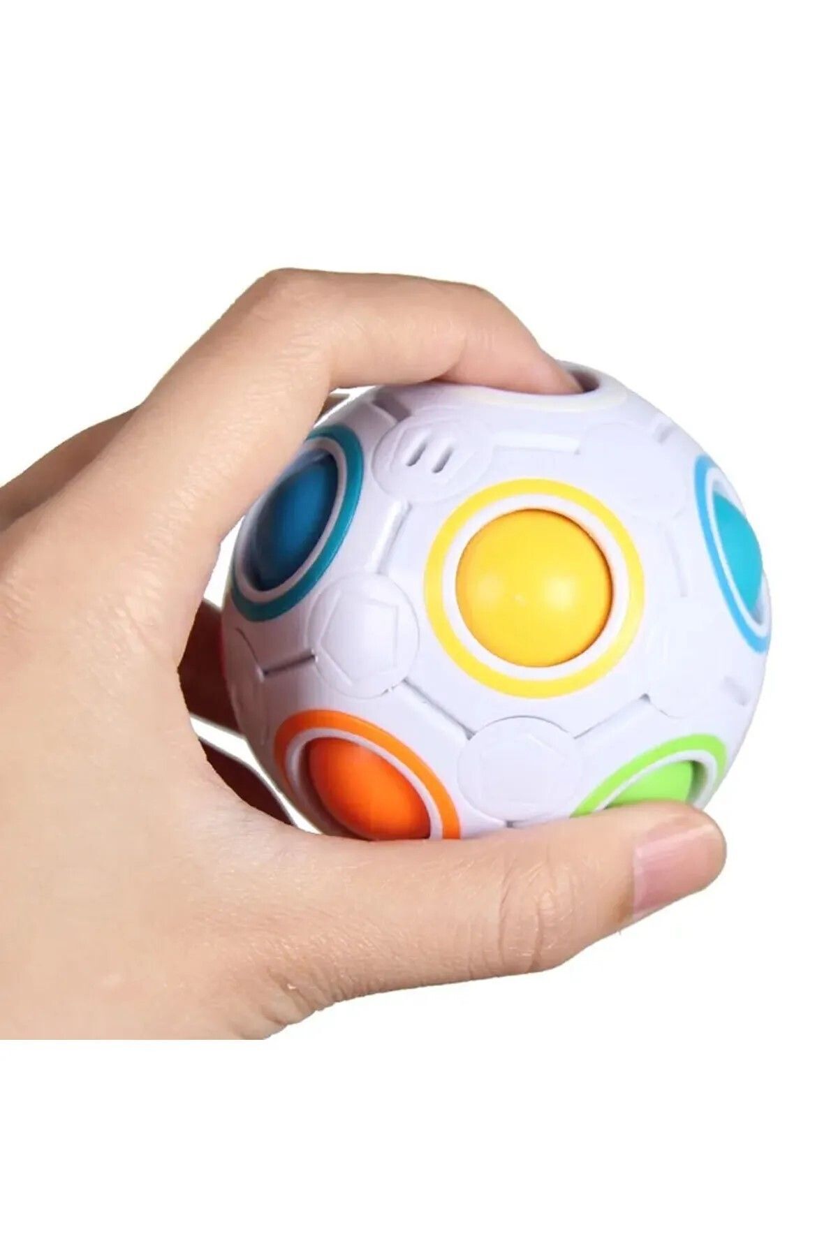 رنگین‌کمان جادویی – پازل و توپ مکعبی سرعت، سرگرمی و تسکین‌دهنده استرس