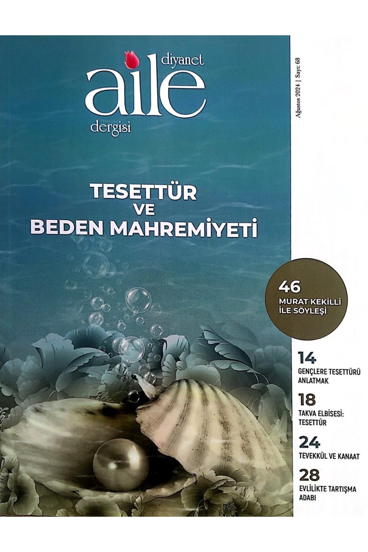 Diyanet Aile Dergi 68.Sayı Ağustos 2024