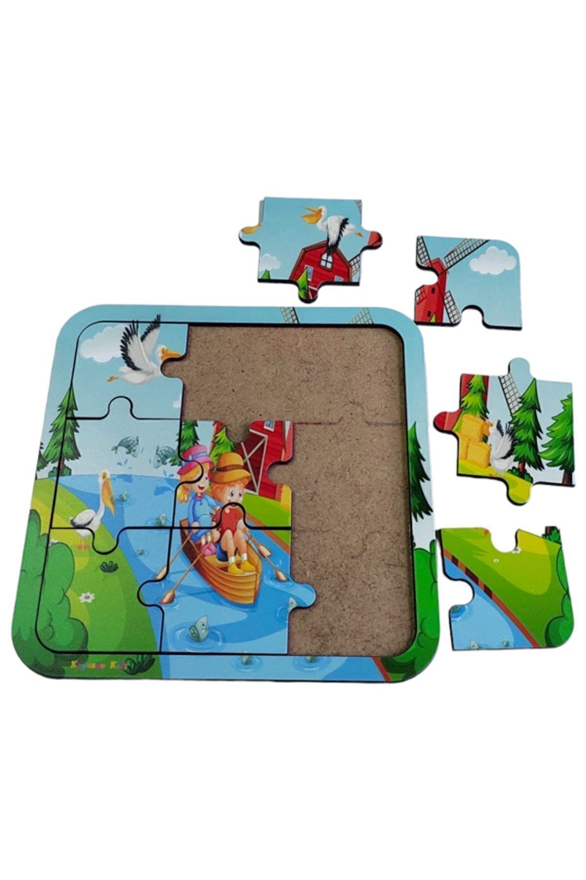 پازل چوبی آسیاب