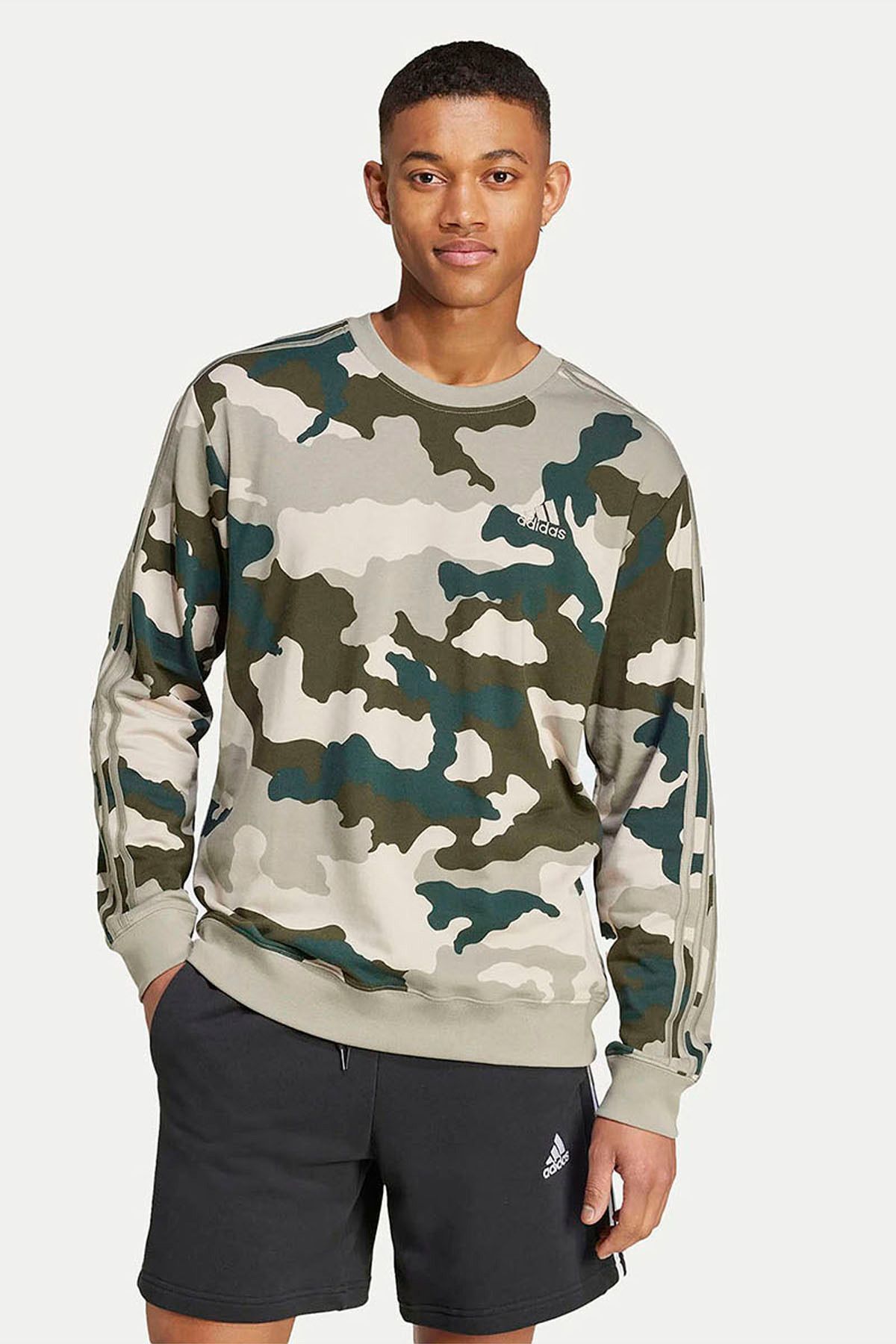 adidas Erkek Sweatshirt M Camo Crw Iv7381 Fiyat Yorumlar Trendyol