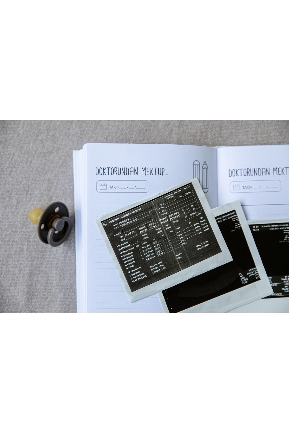 BeyazBirKutu Your Story Baby Journal (Anne ve Bebek Günlüğü-Kutusuz Tek Günlük)-Mint fotoğrafı 7 (önizleme)