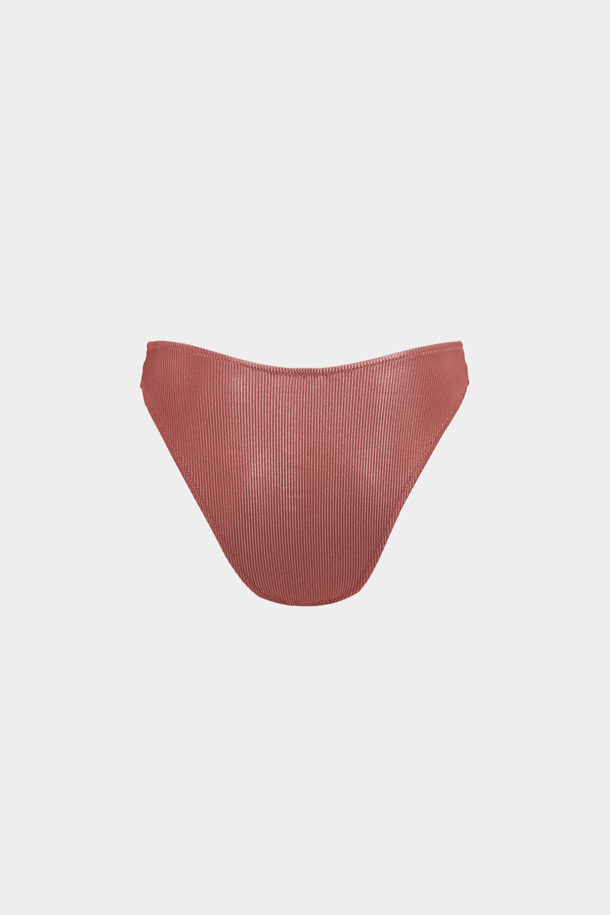 Açelya Okcu-Partea de jos de bikini pentru femei RHEA Fit Premium texturată - Detaliu cu țevi 2
