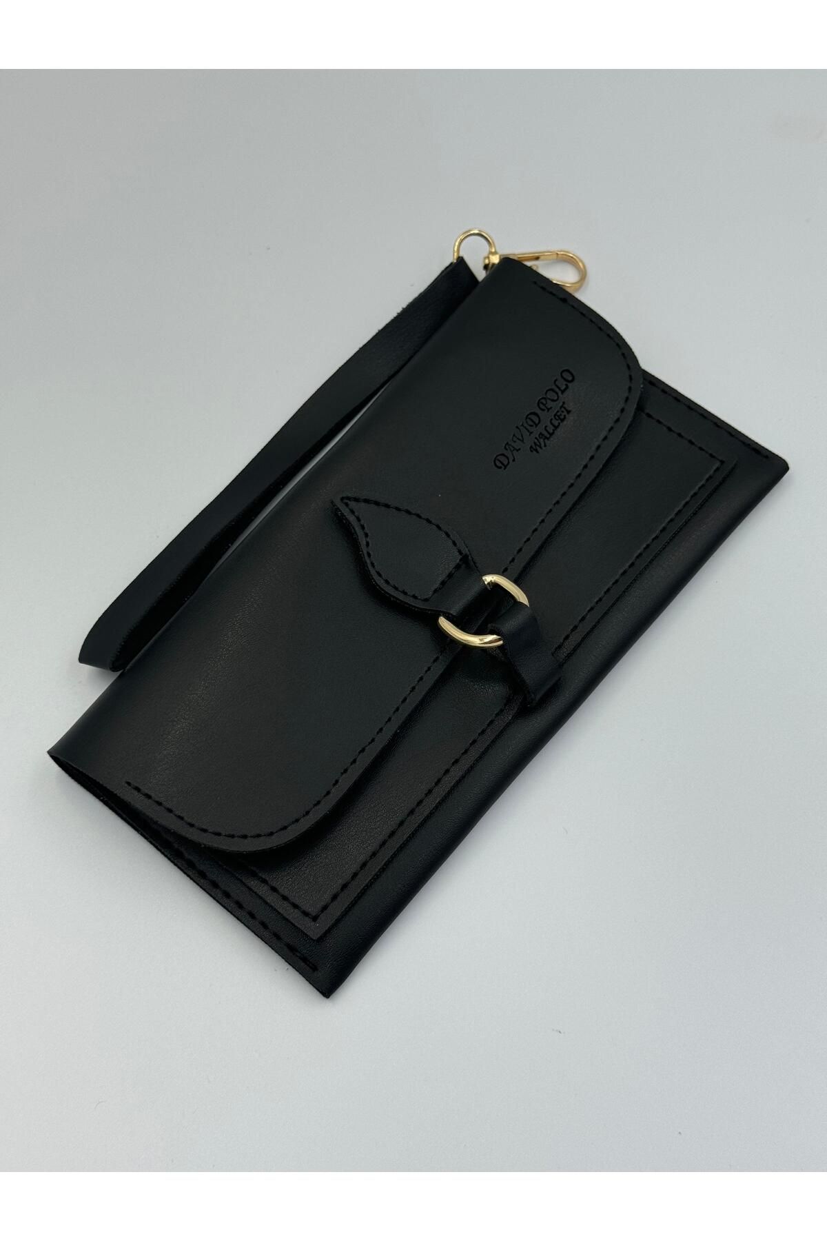 DAVID POLO-Large Size Soft Wallet - with MoBile Phone Detail and Compartment 1