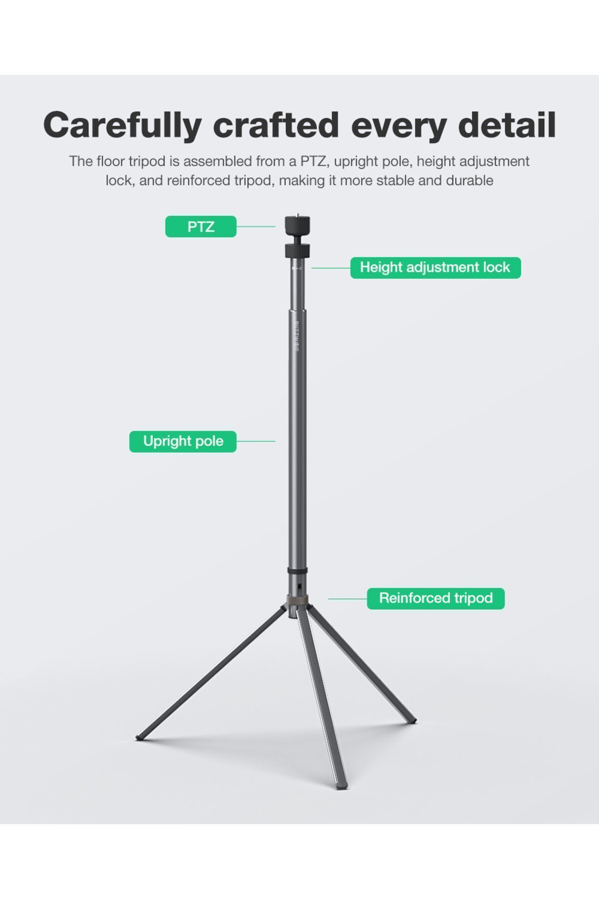 BlitzWolf-BW-VF3 Projection Hanger Stand Tripod 360° 10 KG Carrying Universal Projector Input Compatible 8