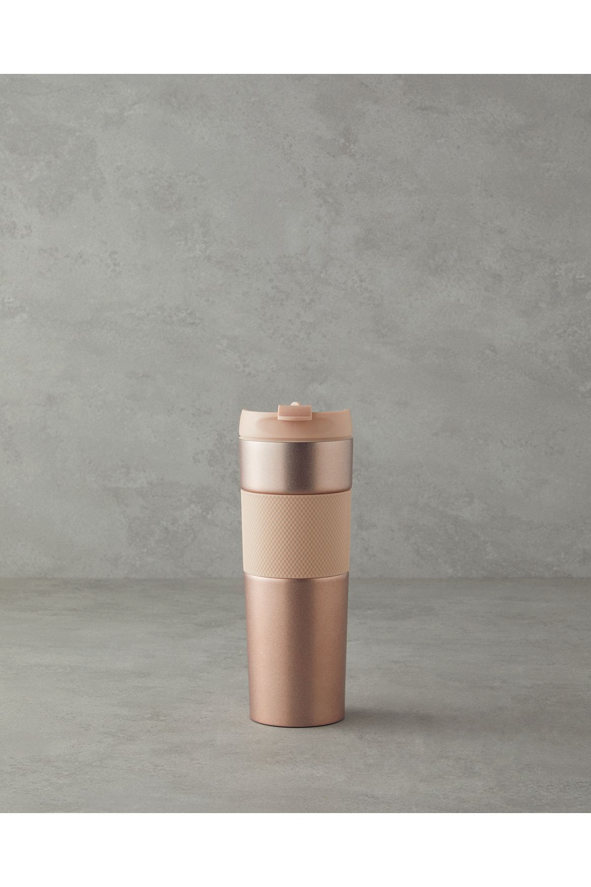 فلاسک صورتی Glow Steel French Press Travel Lib 450 میل English Home
