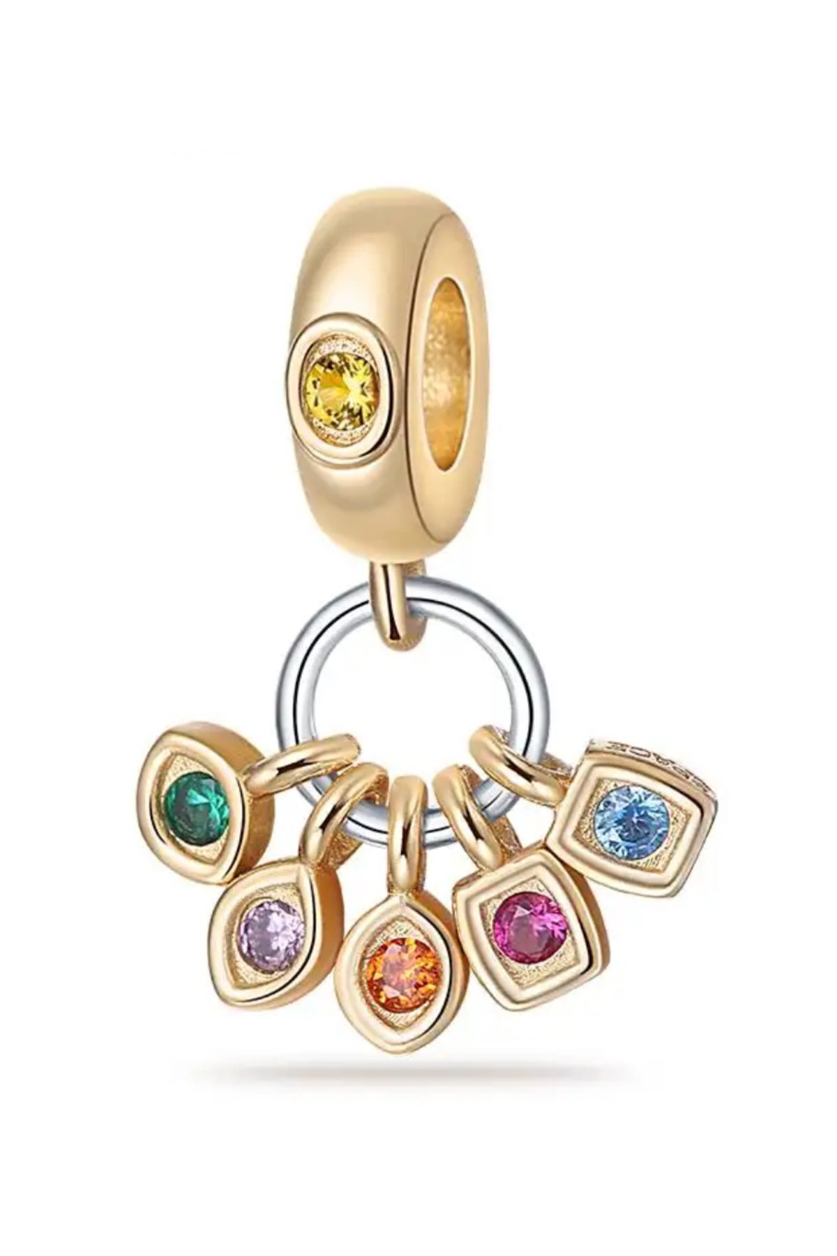 asaf Avengers sonsuzluk taşları charm | gümüş kaplama