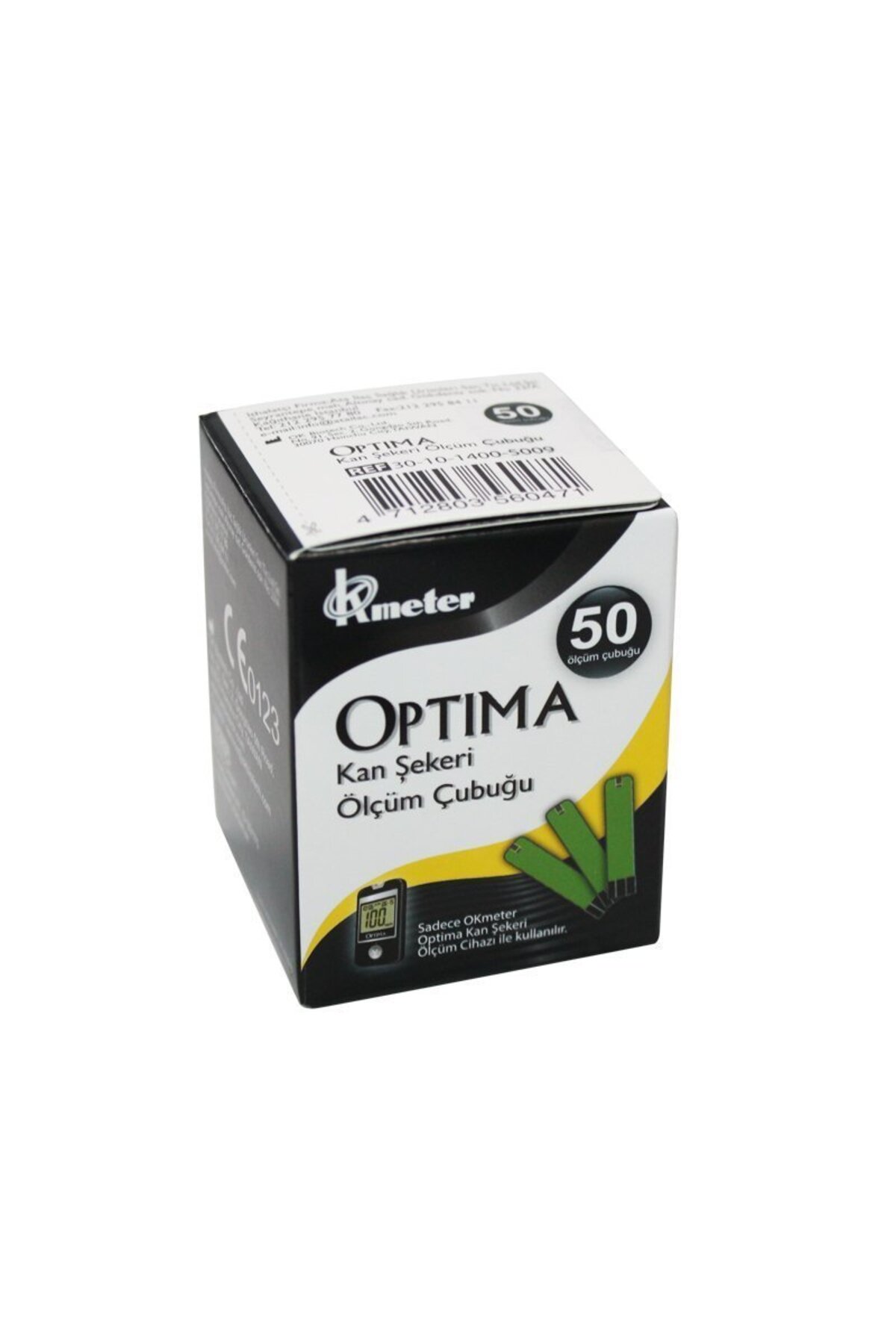 Kan Şeker Ölçüm Çubuğu 50 Strip