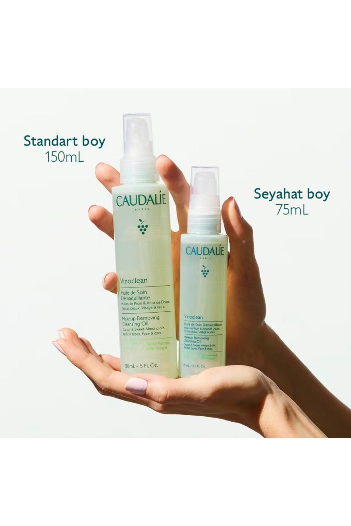 روغن پاک کننده آرایش وینوکلین 75 میلی لیتر Caudalie