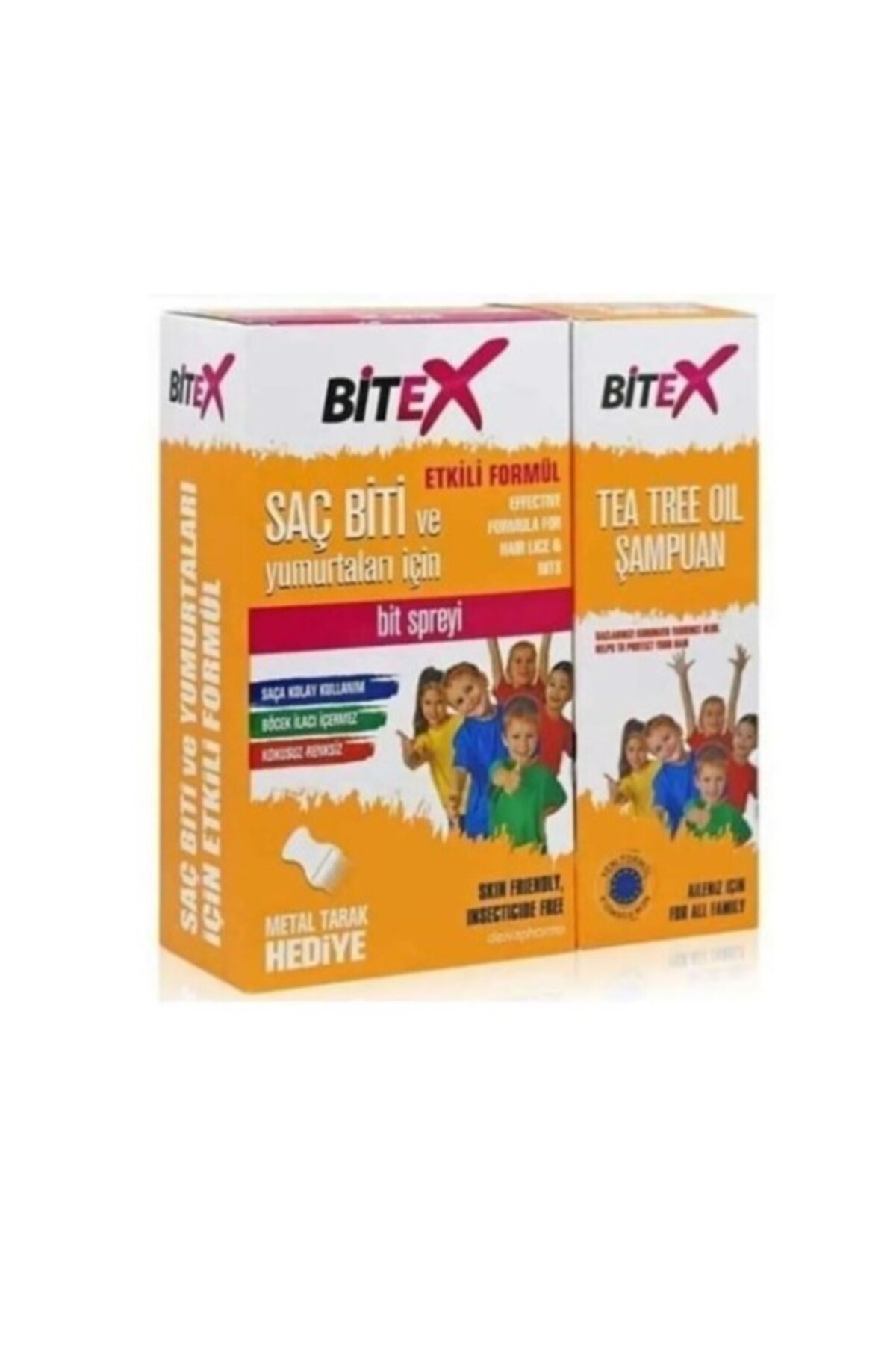 Bitex Bit Spreyi 100 ml + Şampuan 150 ml - Çelik Tarak Hediyeli (2 Adet) — TYC5Y51OON172303704172059