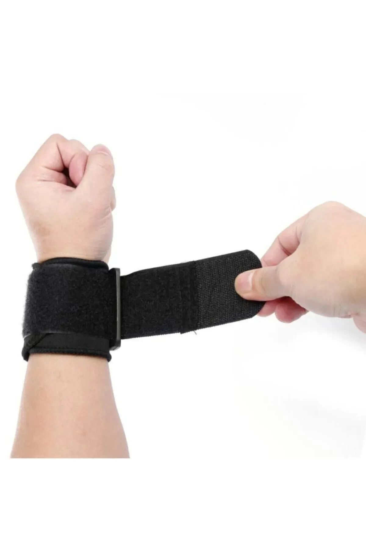 Demanslife Ayarlanabilir Elastik Bandaj El Spor Bilekliği Bilek ateli Bilek sağlamlaştırıcı-Standart BEDEN