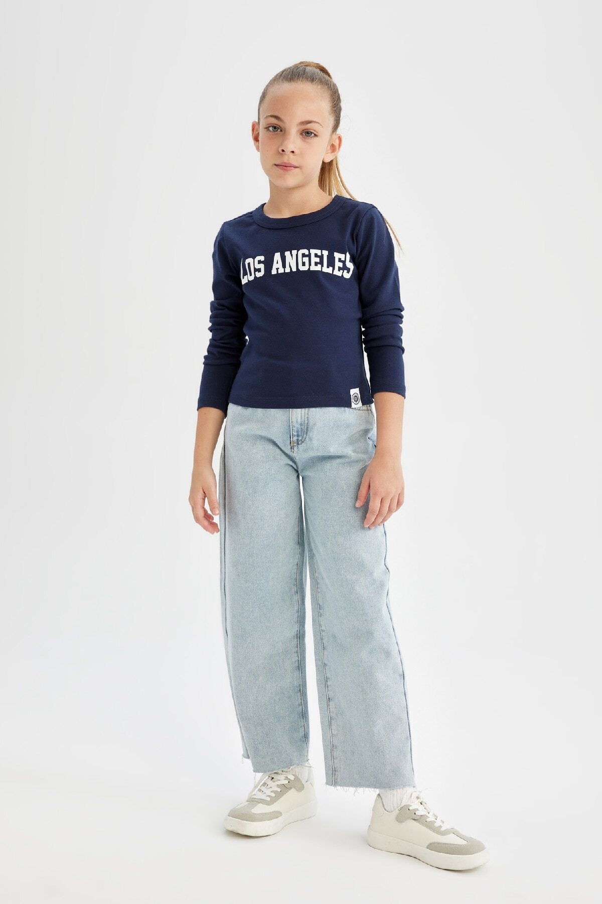 تی شرت دخترانه دفاکتو | C7466A824AU Defacto - Image 2