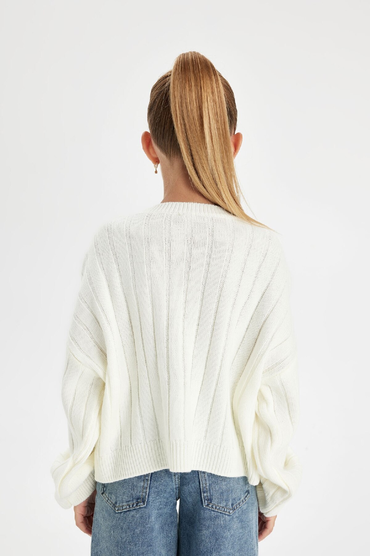 بافت دخترانه دفاکتو | C6945A824AU Defacto - Image 6