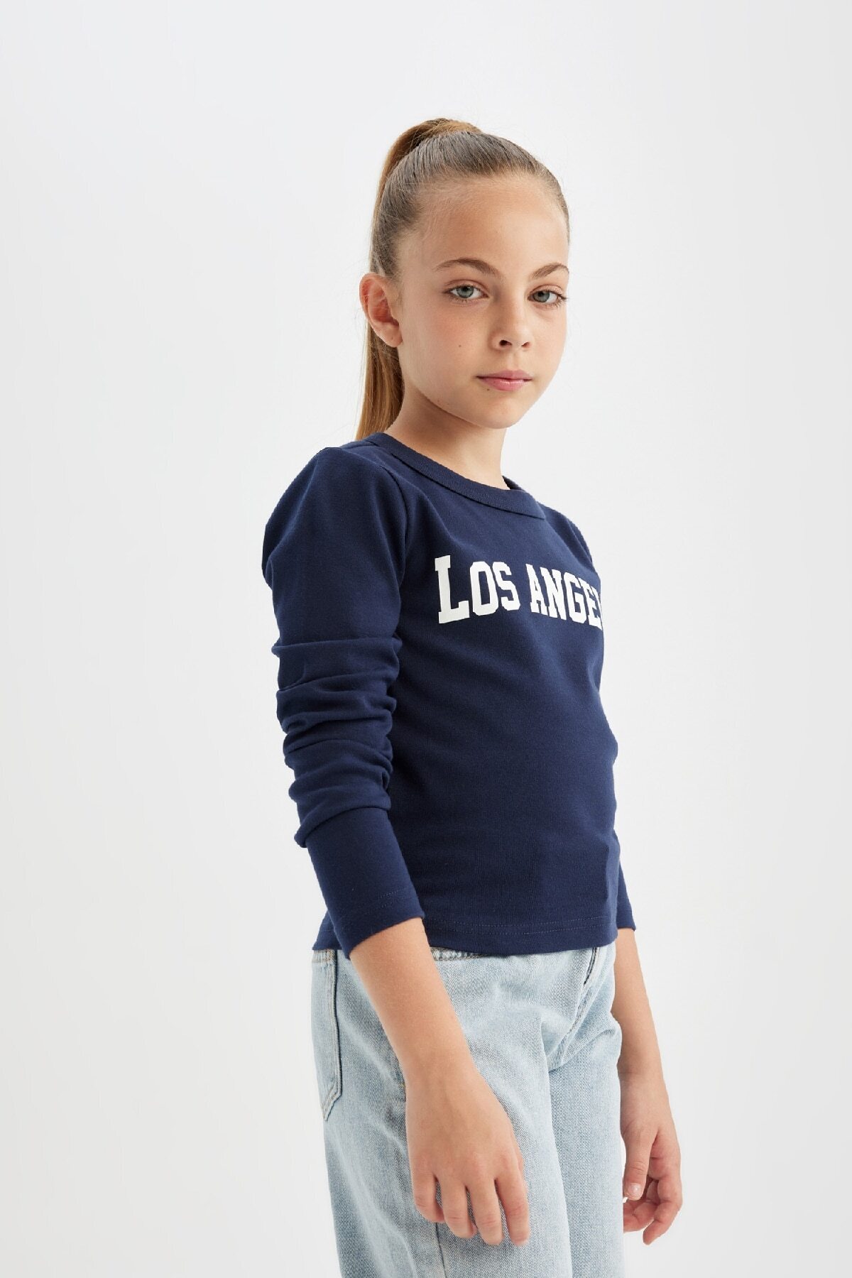 تی شرت دخترانه دفاکتو | C7466A824AU Defacto - Image 3