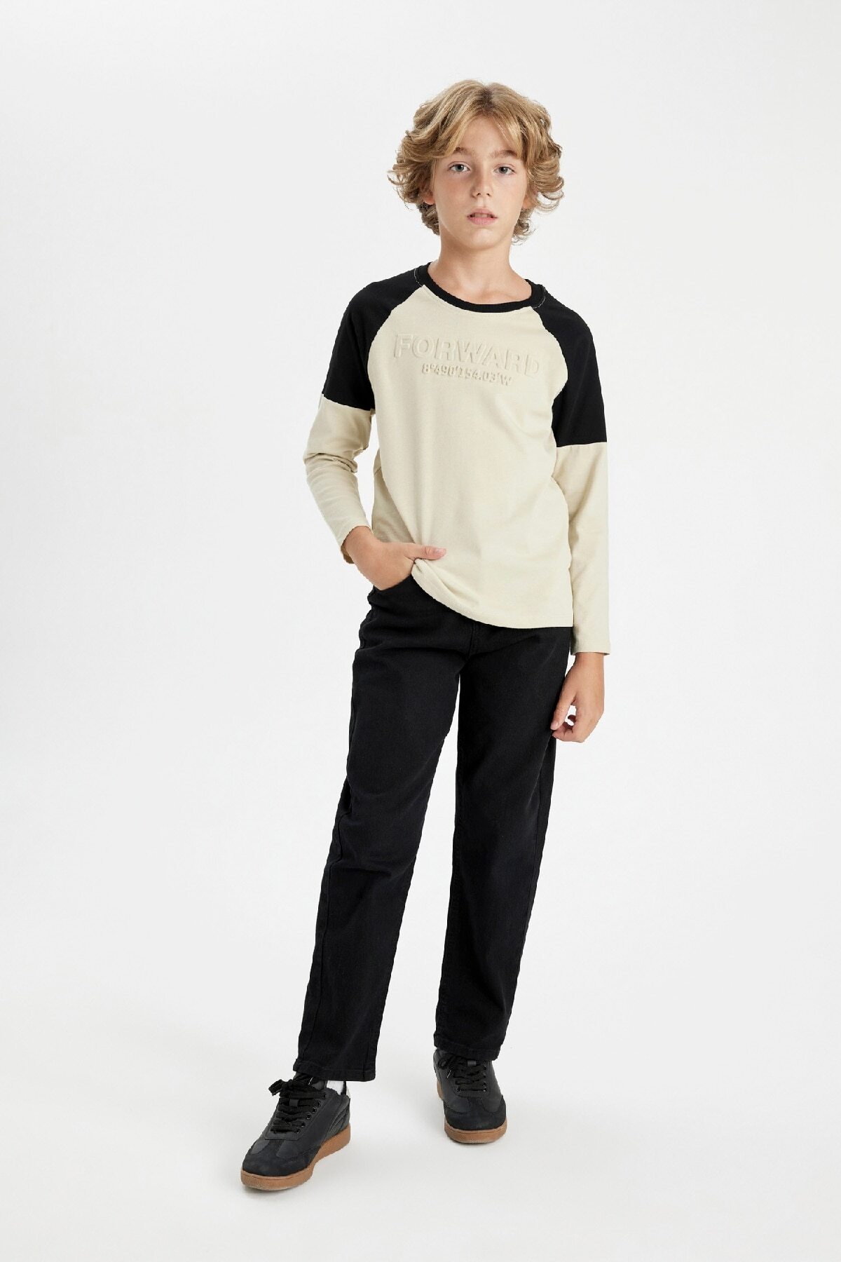 تی شرت پسرانه دفاکتو | D0969A824AU Defacto - Image 2