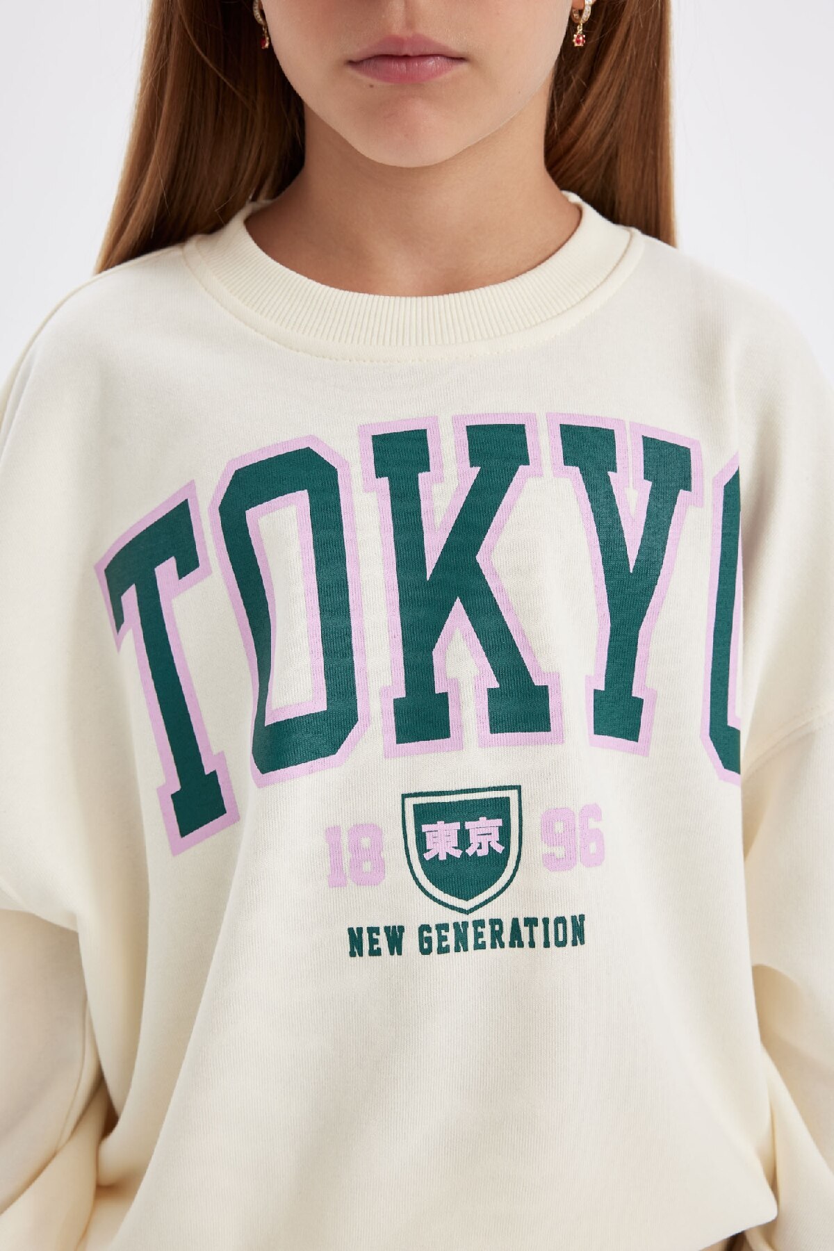 سویشرت دخترانه دفاکتو | C7461A824AU Defacto - Image 5