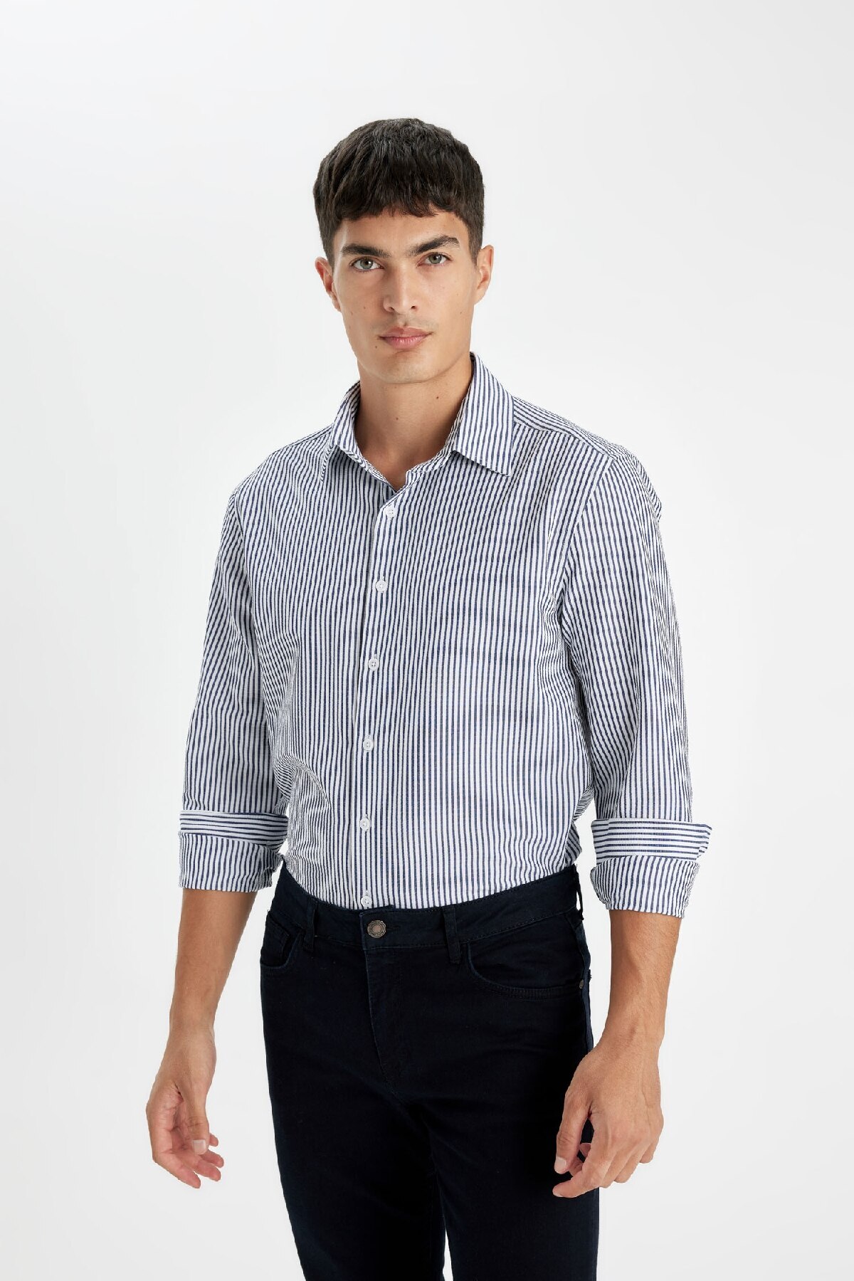 پیراهن مردانه دفاکتو | D6003AX24AU Defacto - Image 2