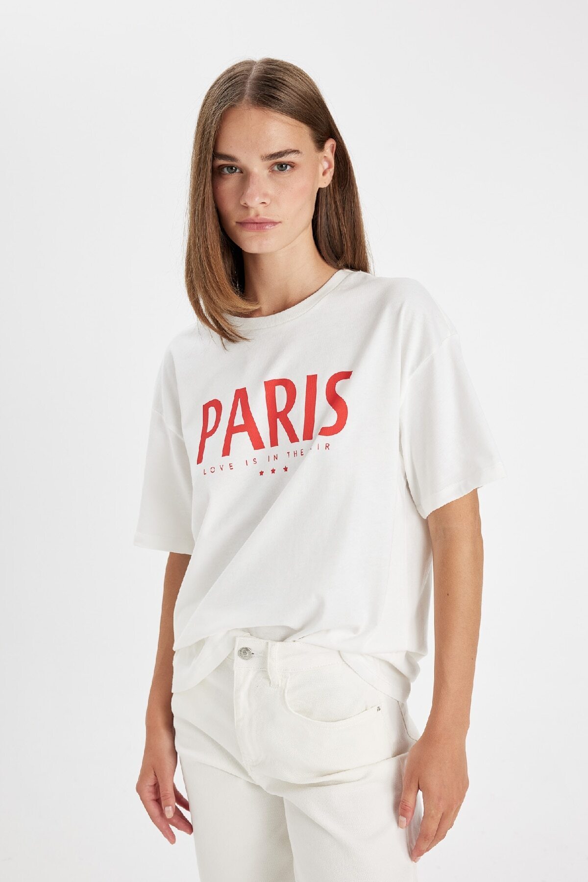 تی شرت زنانه دفاکتو | D5276AX24AU Defacto - Image 3