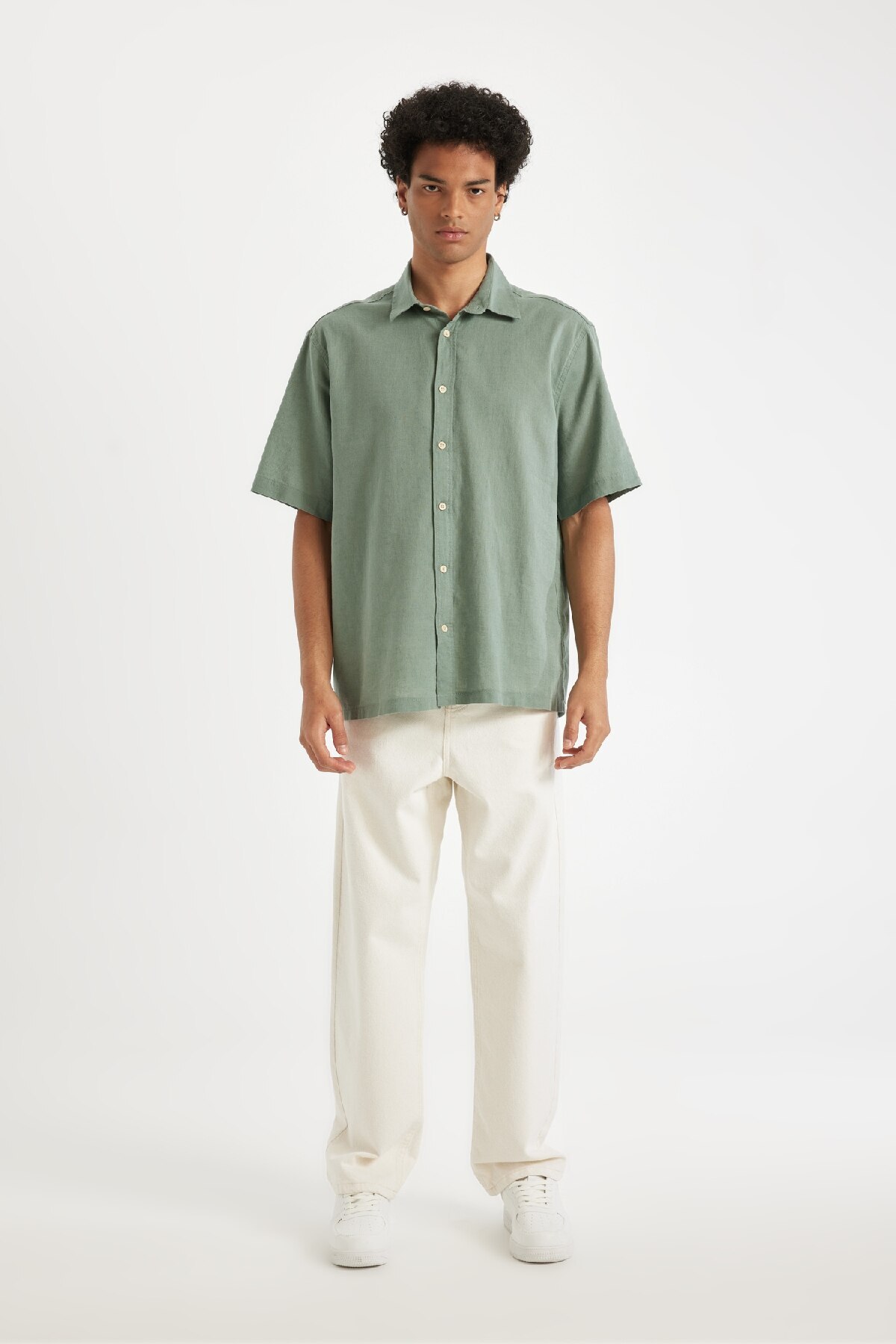 پیراهن مردانه دفاکتو | D8352AX24HS Defacto - Image 2