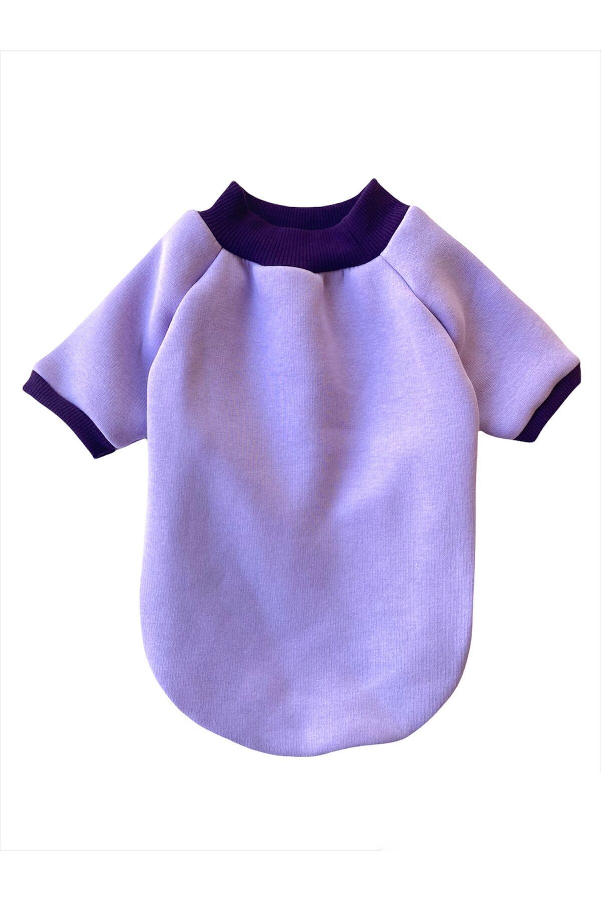 Luli Pet-Lilac Fleece Cat Dog Sweatshirt 2