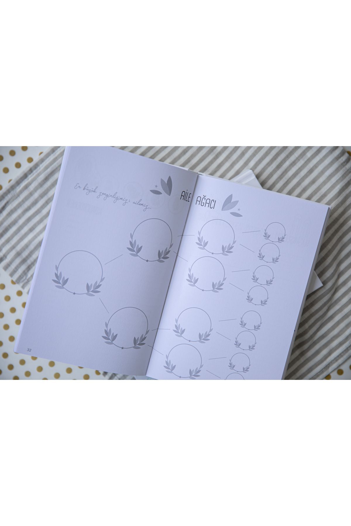 BeyazBirKutu Your Story Baby Journal (Anne ve Bebek Günlüğü-Kutusuz Tek Günlük)-Mint fotoğrafı 6 (önizleme)