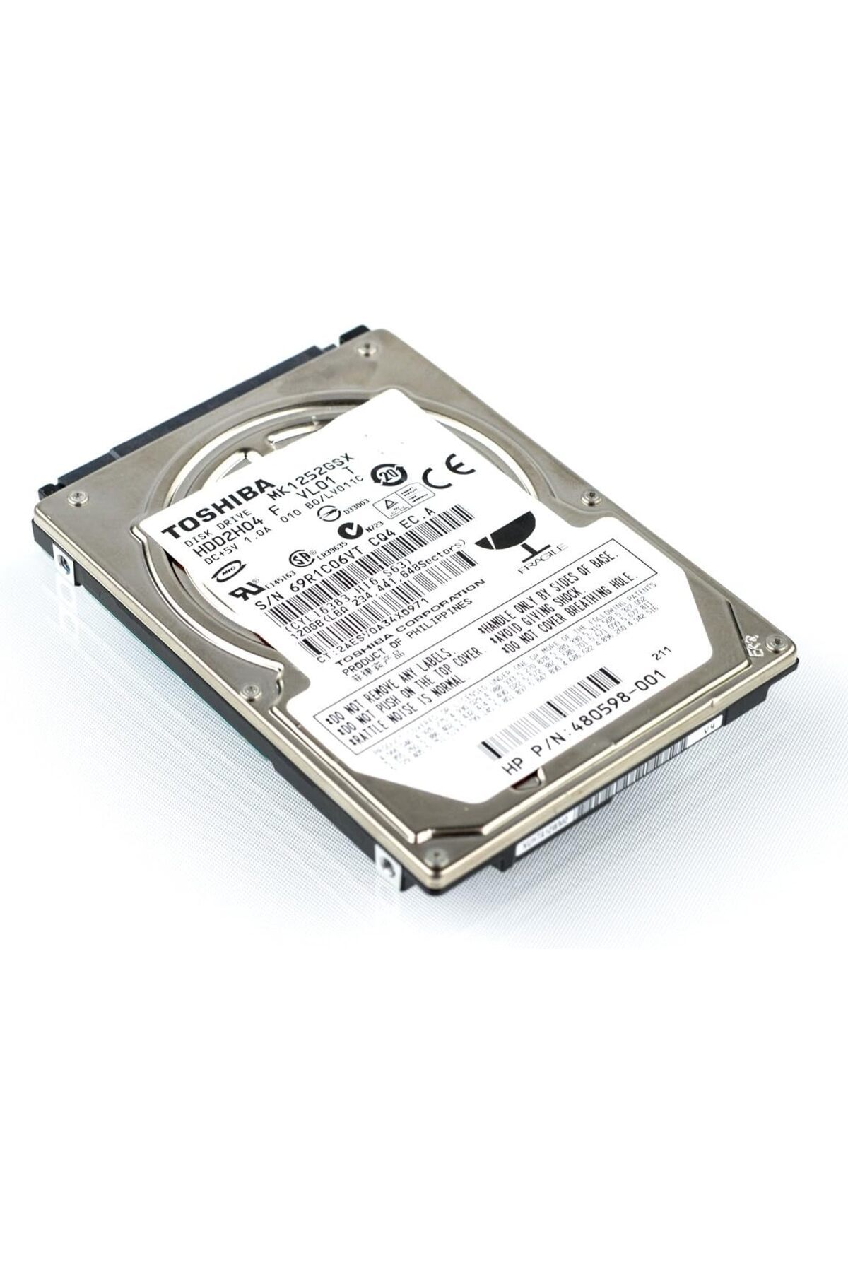 Toshiba 120gb Harddisk 2.5'' %100 Sağlıklı (yenilenmiş) - Fiyatı
