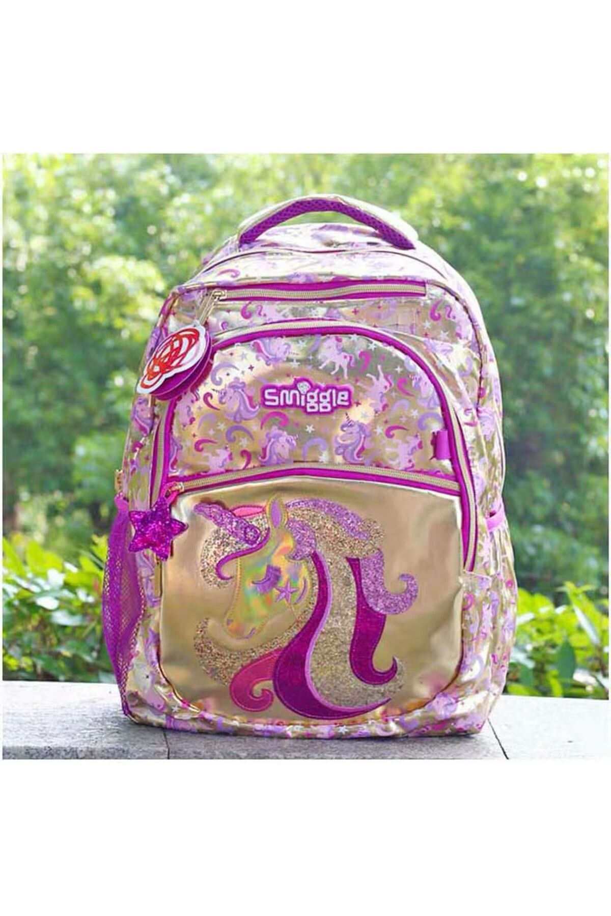 SMIGGLE Gold Unicorn K z Cocuk Okul S rt Cantas Fiyat Yorumlar Trendyol